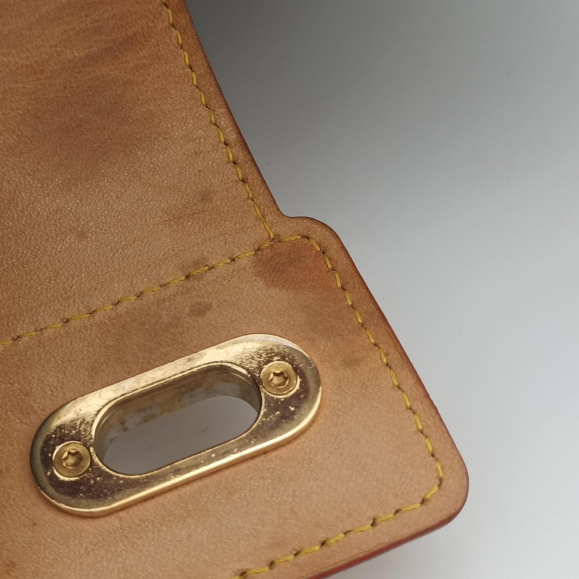 Secondhand Louis Vuitton Musette brown×FUCHSIA Monogram Perforated M95172 shoulderbag | stylenewstar