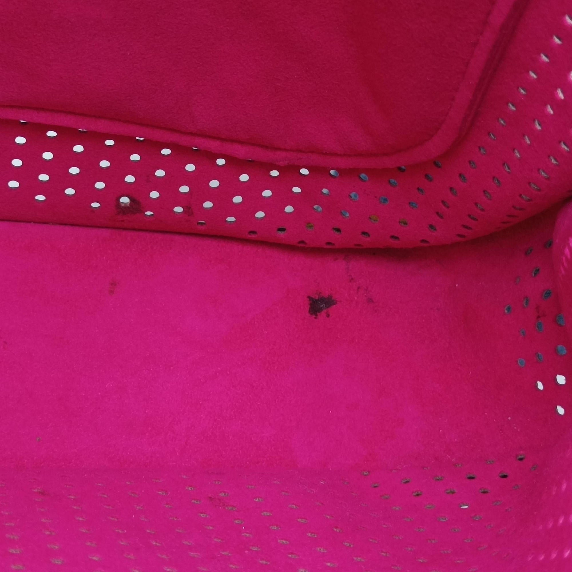 Secondhand Louis Vuitton Musette brown×FUCHSIA Monogram Perforated M95172 shoulderbag | stylenewstar