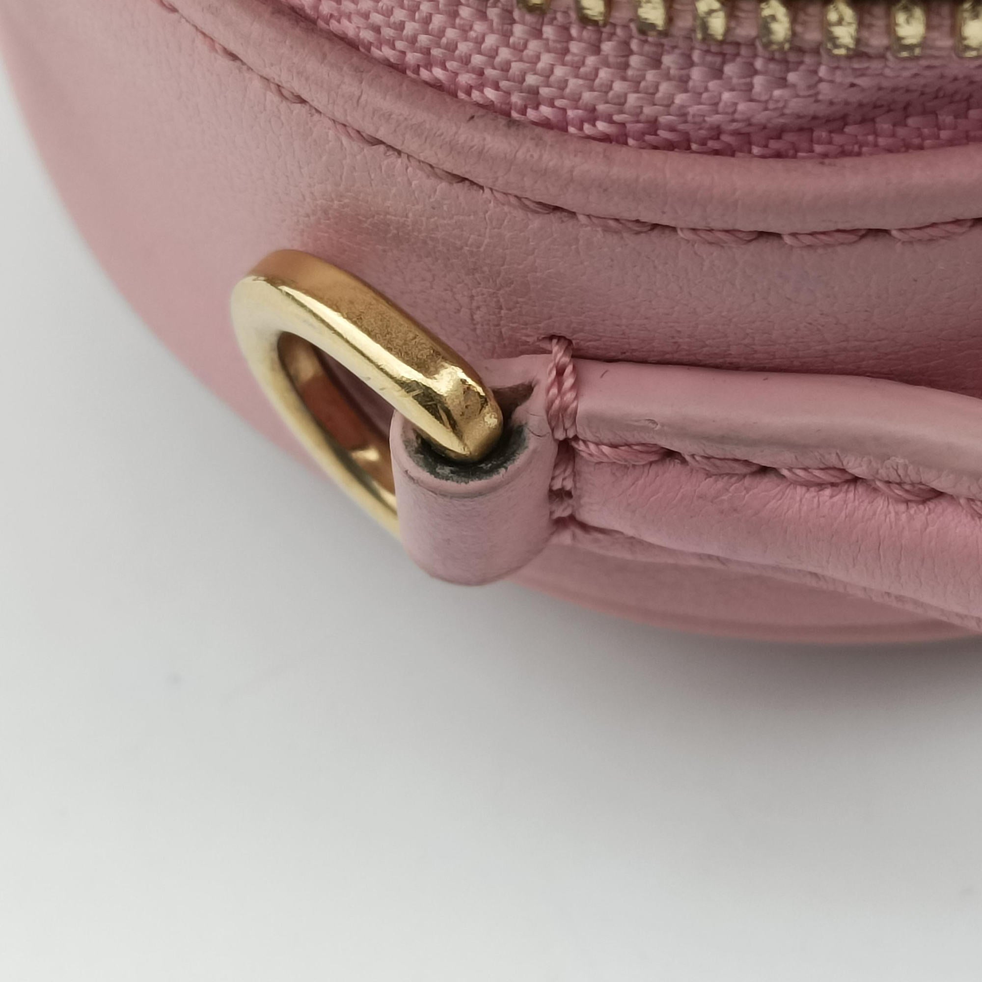 Secondhand Louis Vuitton Pop My Heart Pouch pink Leather M82526 shoulderbag | stylenewstar