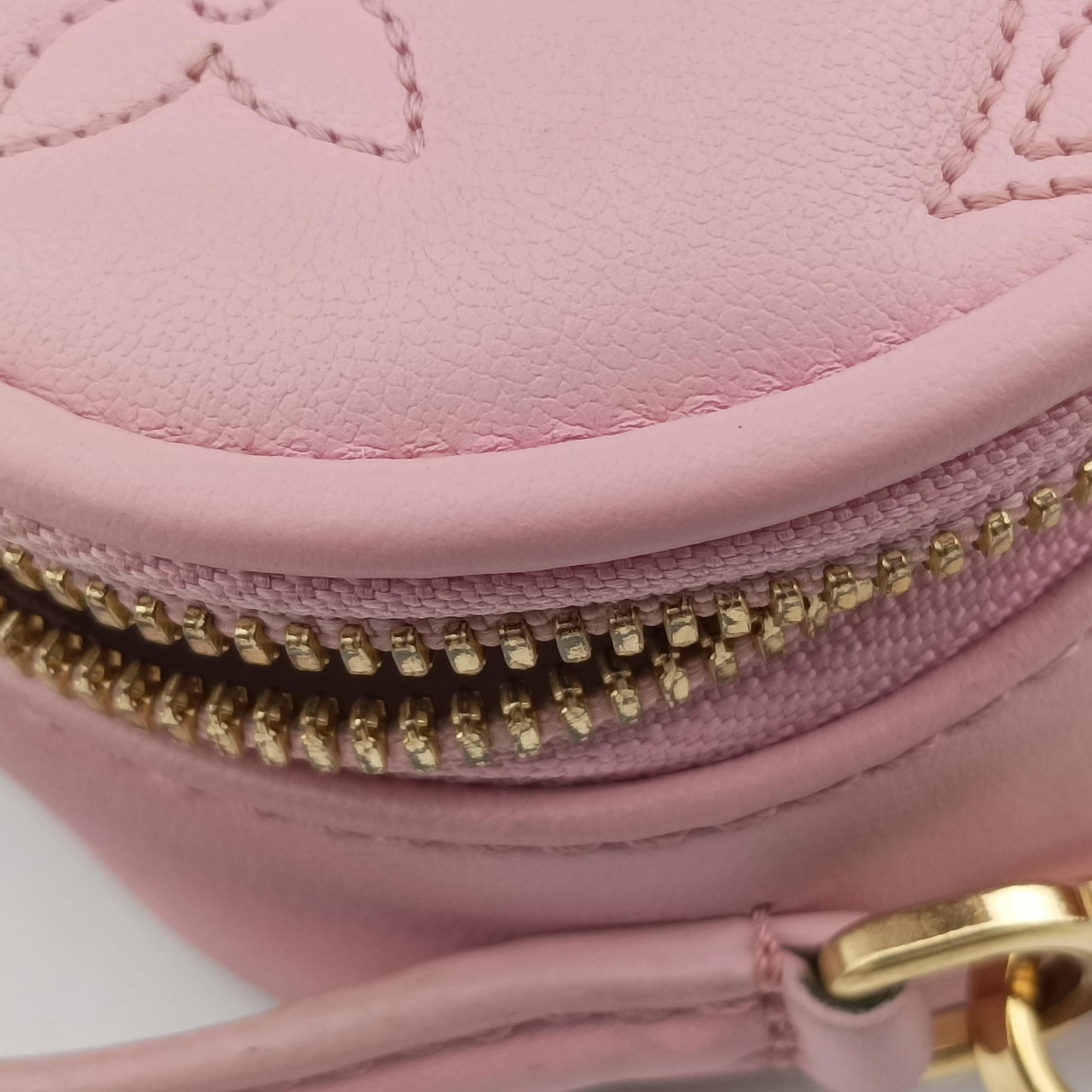 Secondhand Louis Vuitton Pop My Heart Pouch pink Leather M82526 shoulderbag | stylenewstar