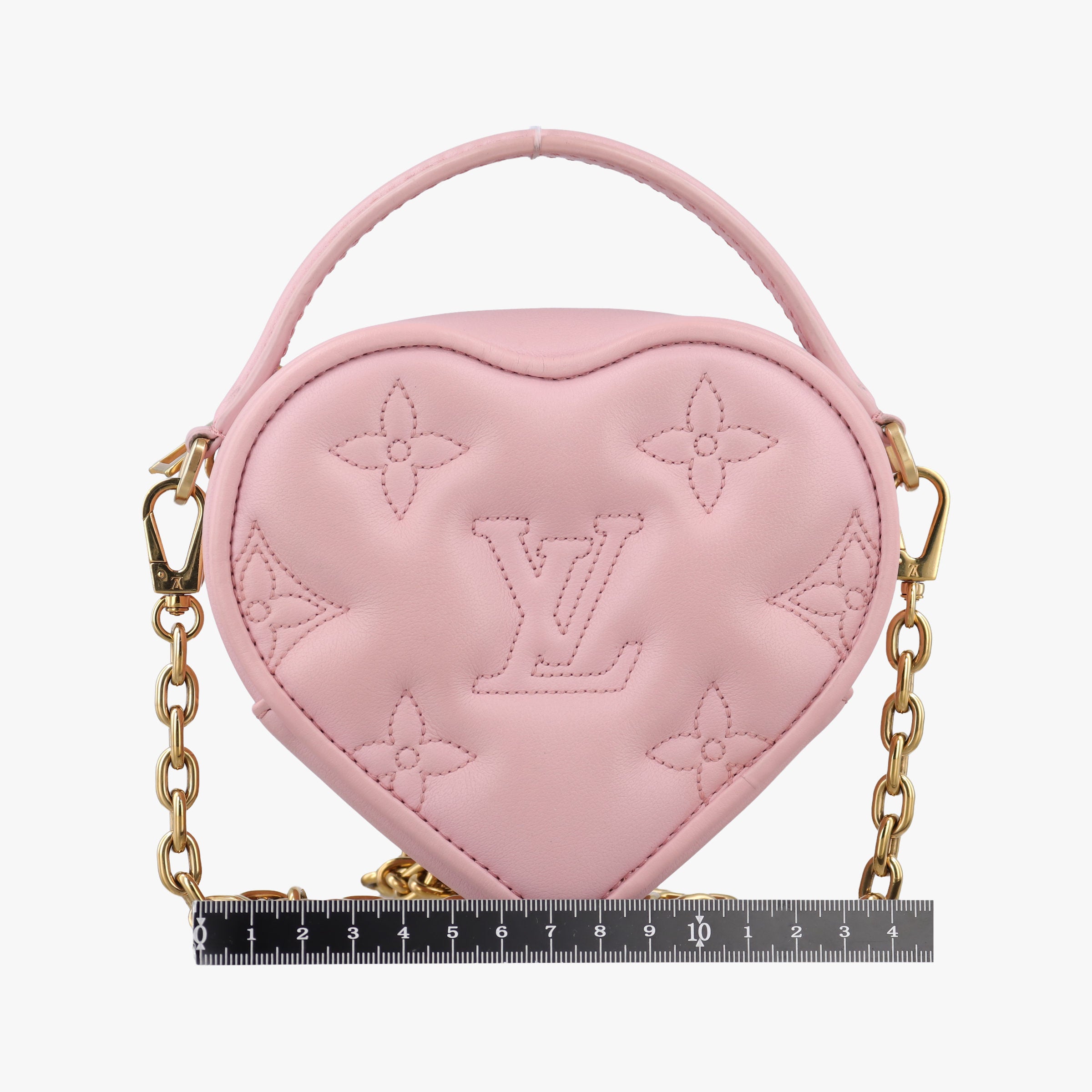 Secondhand Louis Vuitton Pop My Heart Pouch pink Leather M82526 shoulderbag | stylenewstar