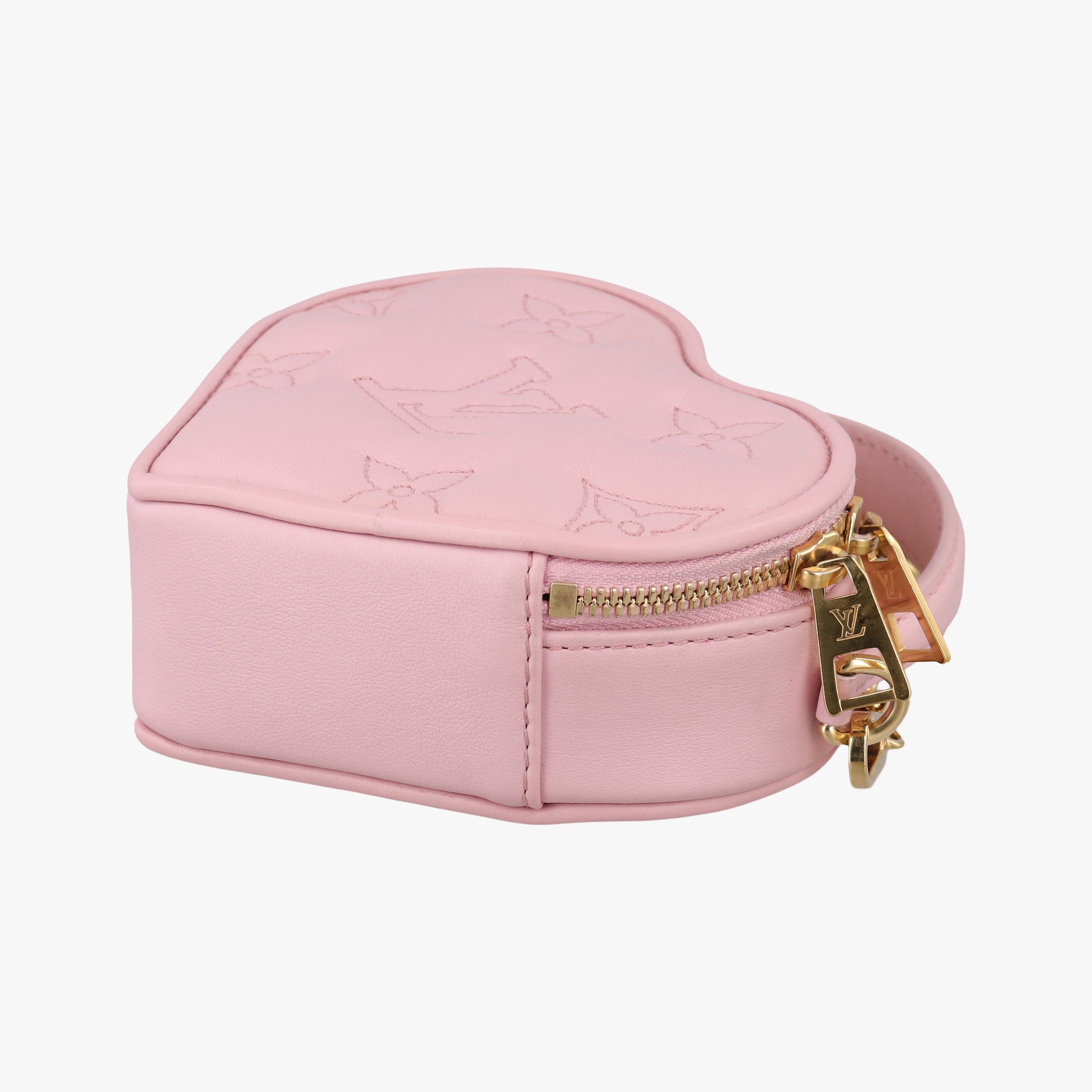 Secondhand Louis Vuitton Pop My Heart Pouch pink Leather M82526 shoulderbag | stylenewstar