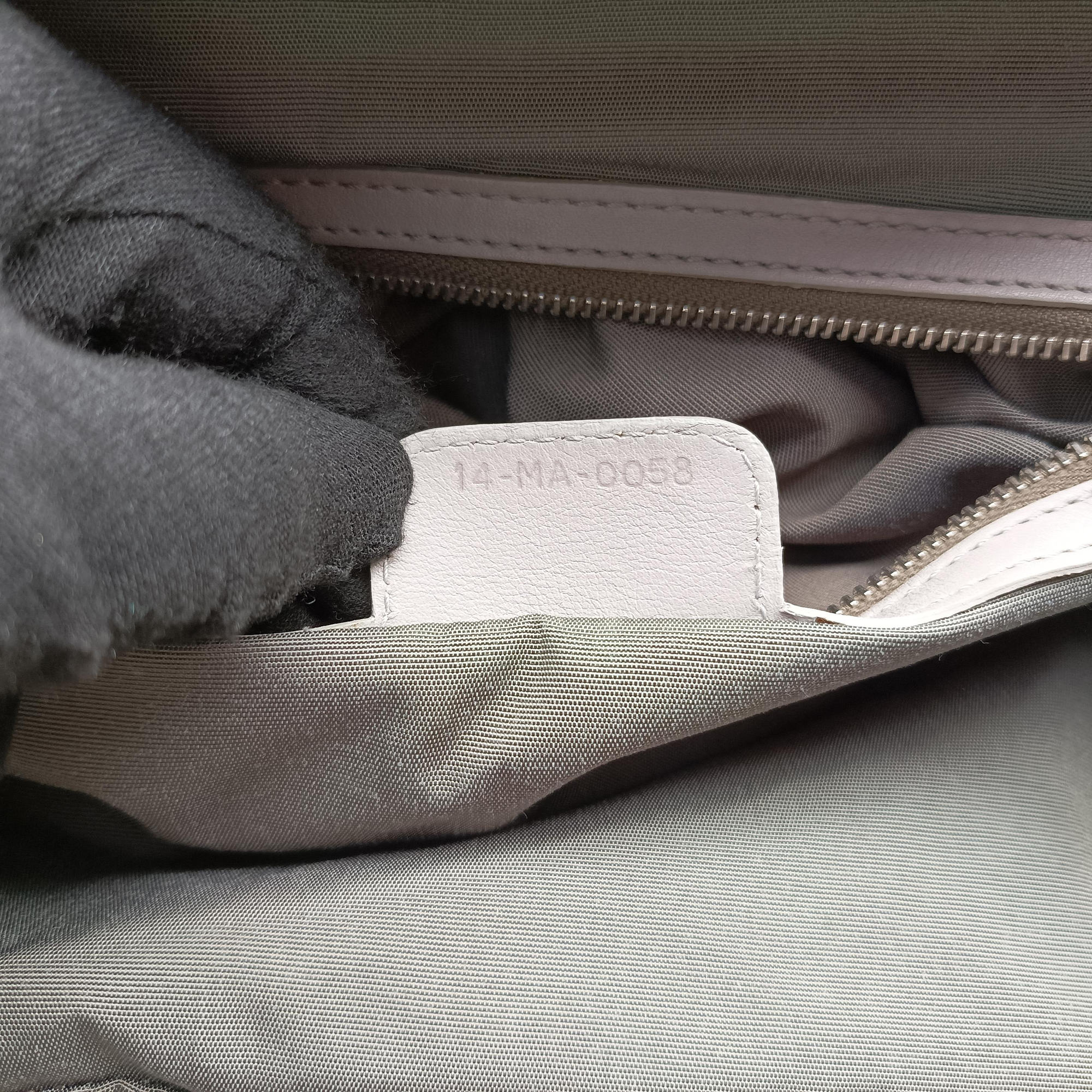 Secondhand Christian Dior Karenina Grey lambskin  handbag | stylenewstar