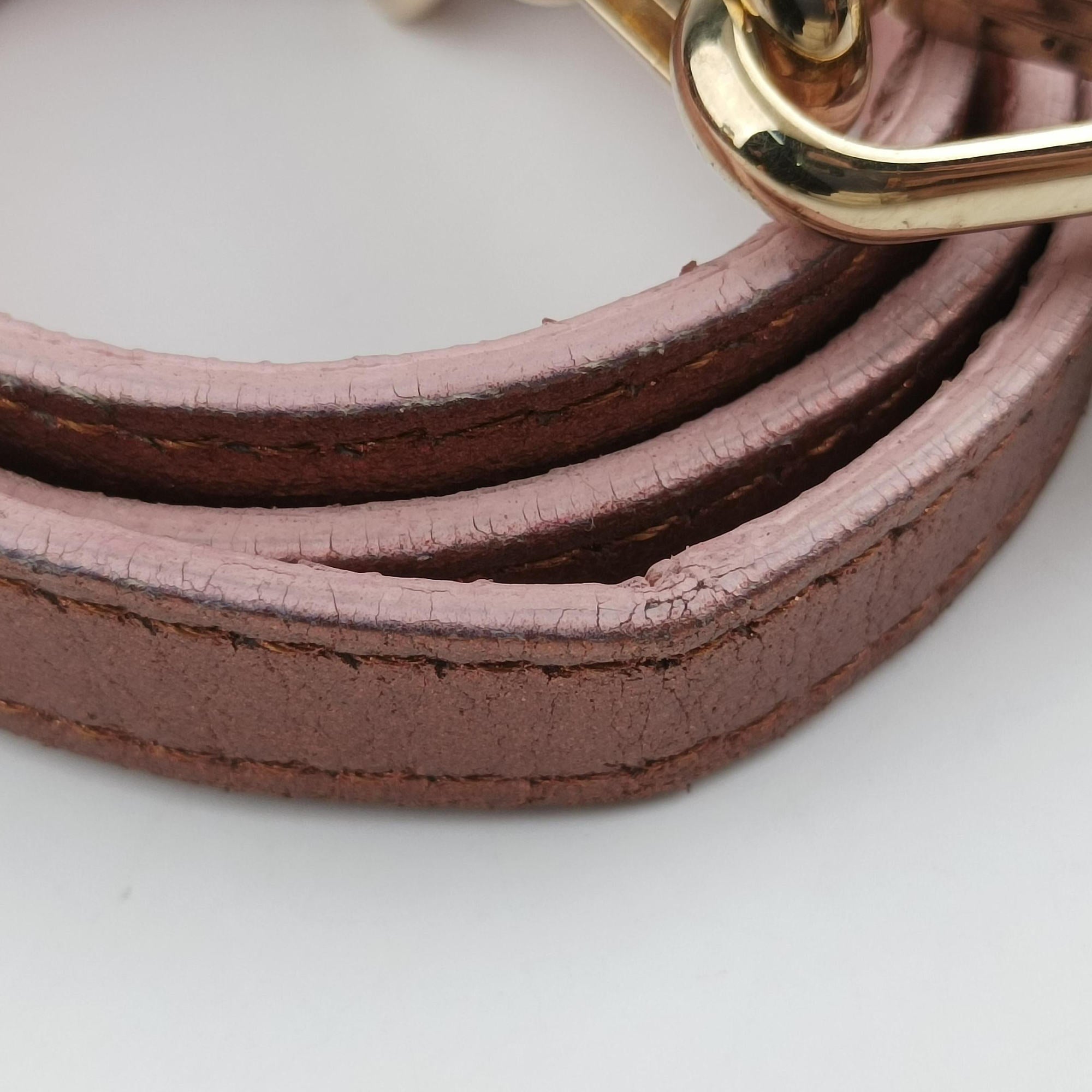 Pre-owned Fendi Vanity Mirror Bordeaux × Pink Python Leather × Calfskin Leather  shoulderbag | stylenewstar