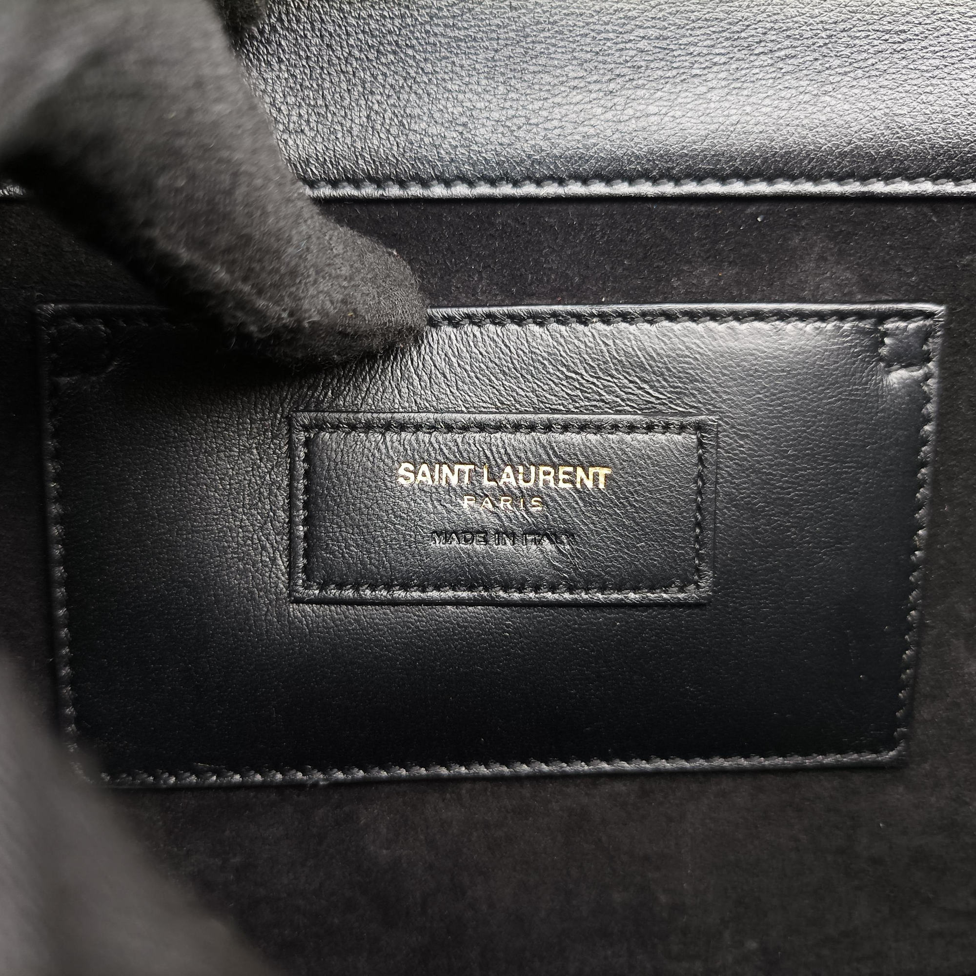 Pre-owned Yves Saint Laurent KATE Brown×Multicolour ponyhair 354120 shoulderbag | stylenewstar
