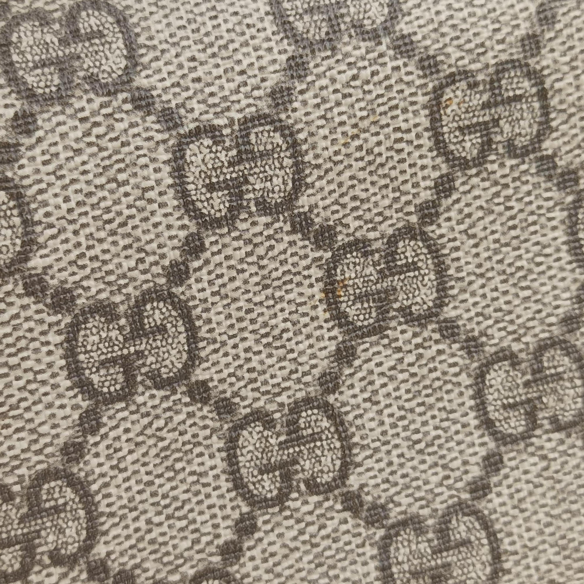 Secondhand Gucci Patchwork Cat Head Multicolor GG Supreme Canvas× Python×Suede 499822 shoulderbag | stylenewstar