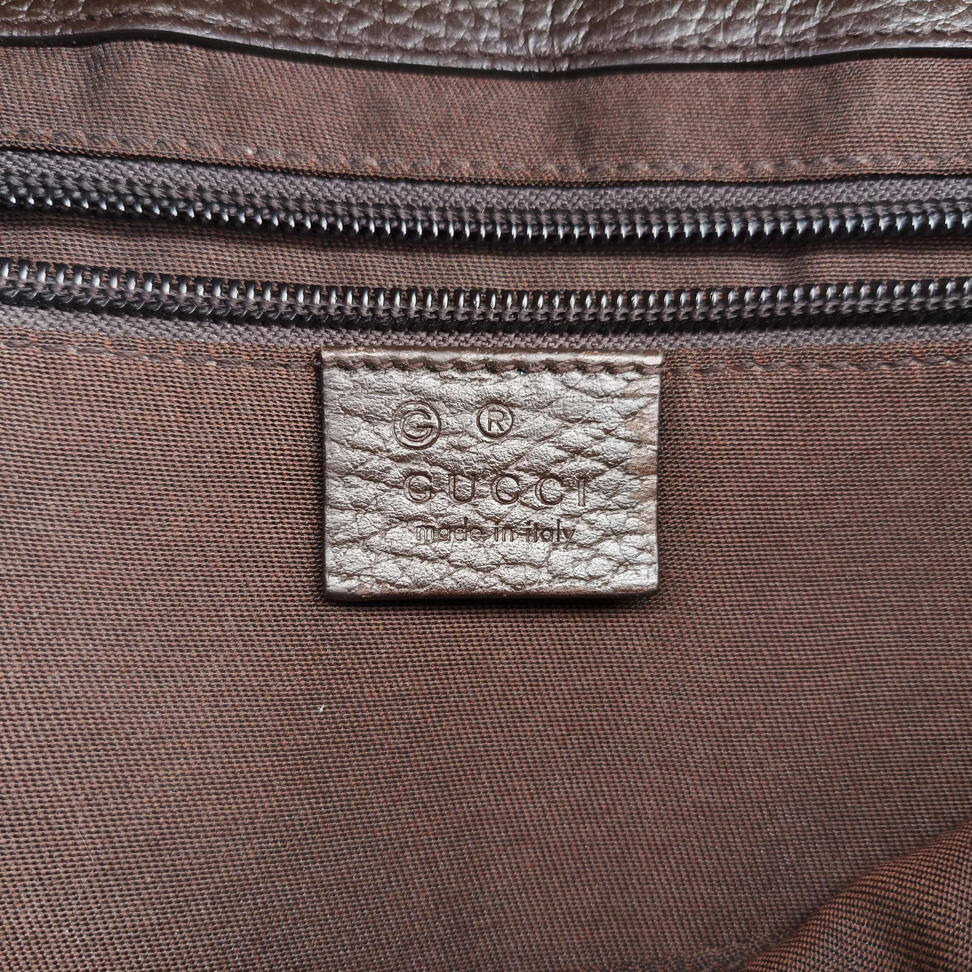 Pre-owned Gucci messenger Beige × brown GG canvas×Leather 449171 shoulderbag | stylenewstar