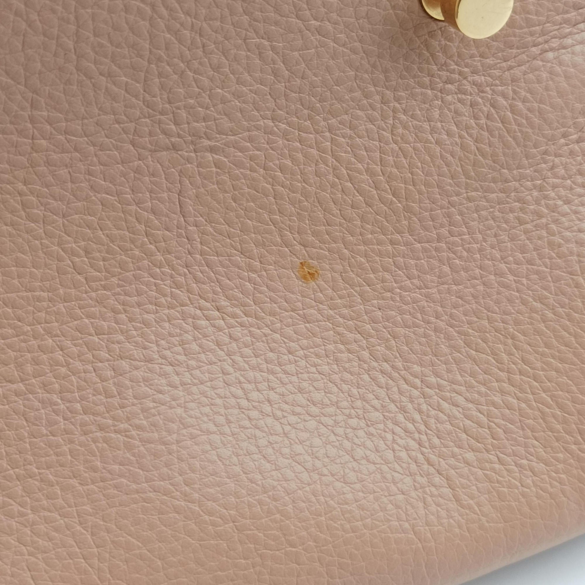 Pre-owned Yves Saint Laurent Muse Two Beige Leather 313499 shoulderbag | stylenewstar