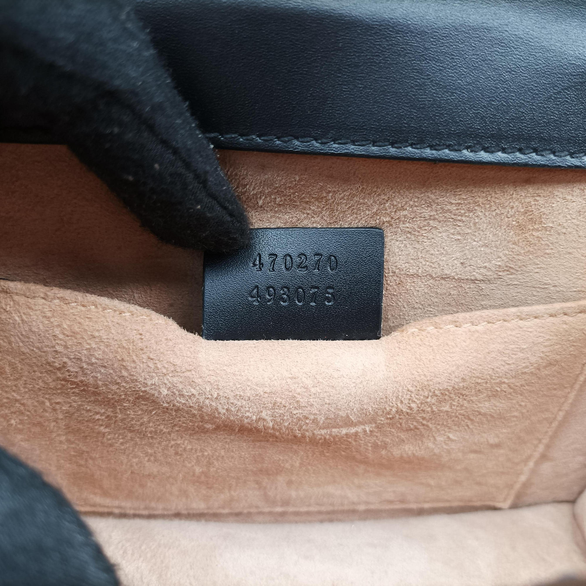 Secondhand Gucci Sylvie Multicolour ponyhair×Leather 470270 shoulderbag | stylenewstar
