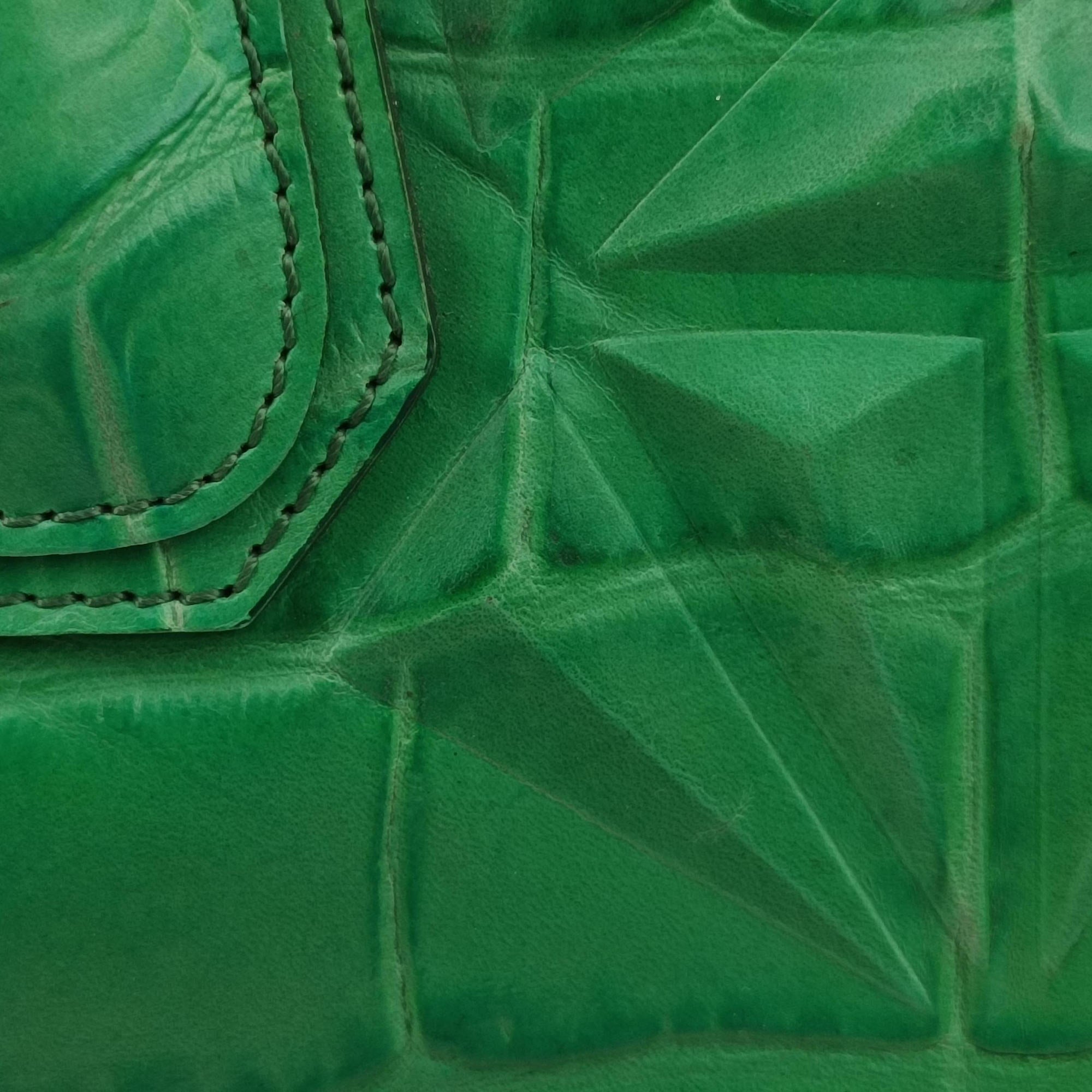 Pre-owned Givenchy Antigona Green Leather  shoulderbag | stylenewstar