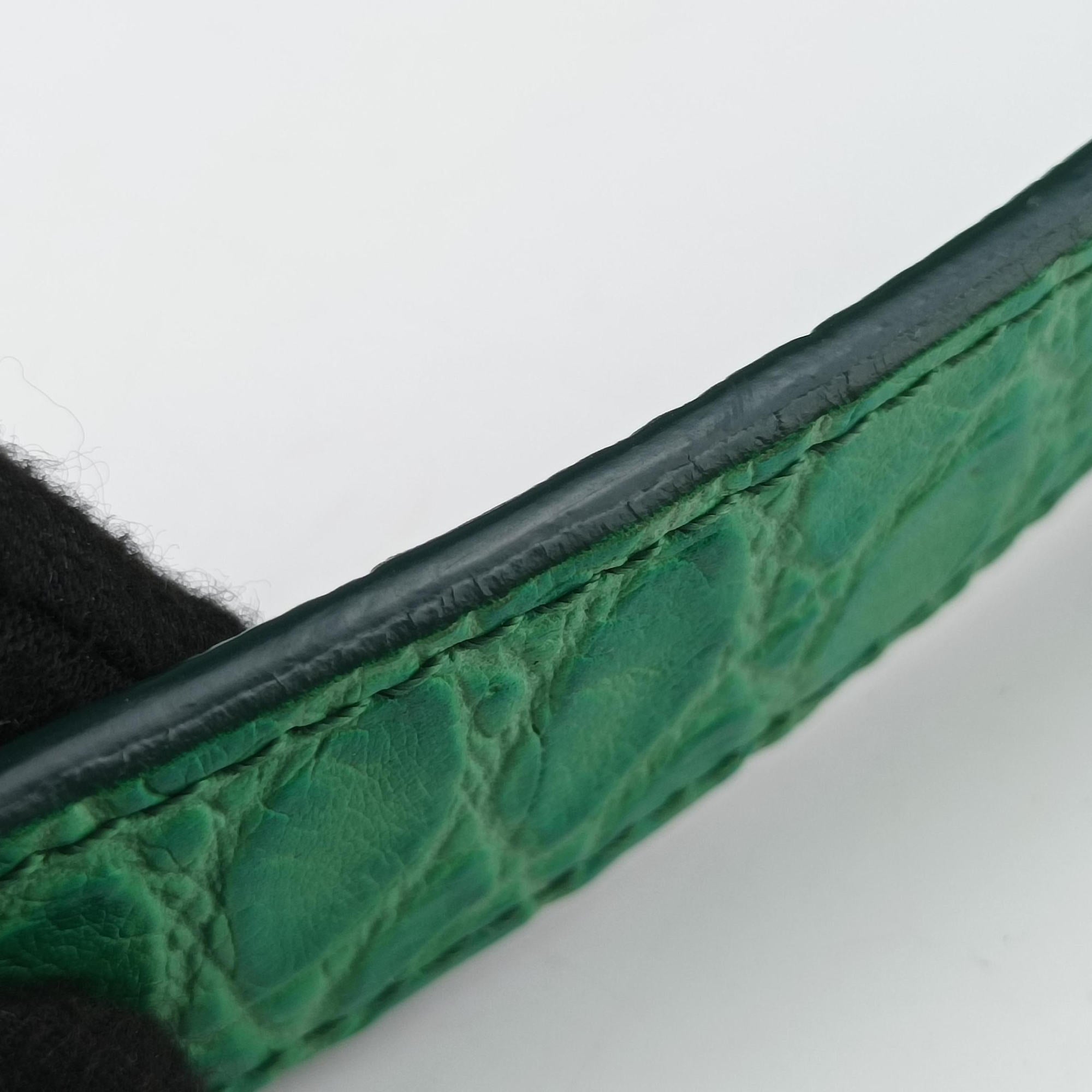Pre-owned Givenchy Antigona Green Leather  shoulderbag | stylenewstar