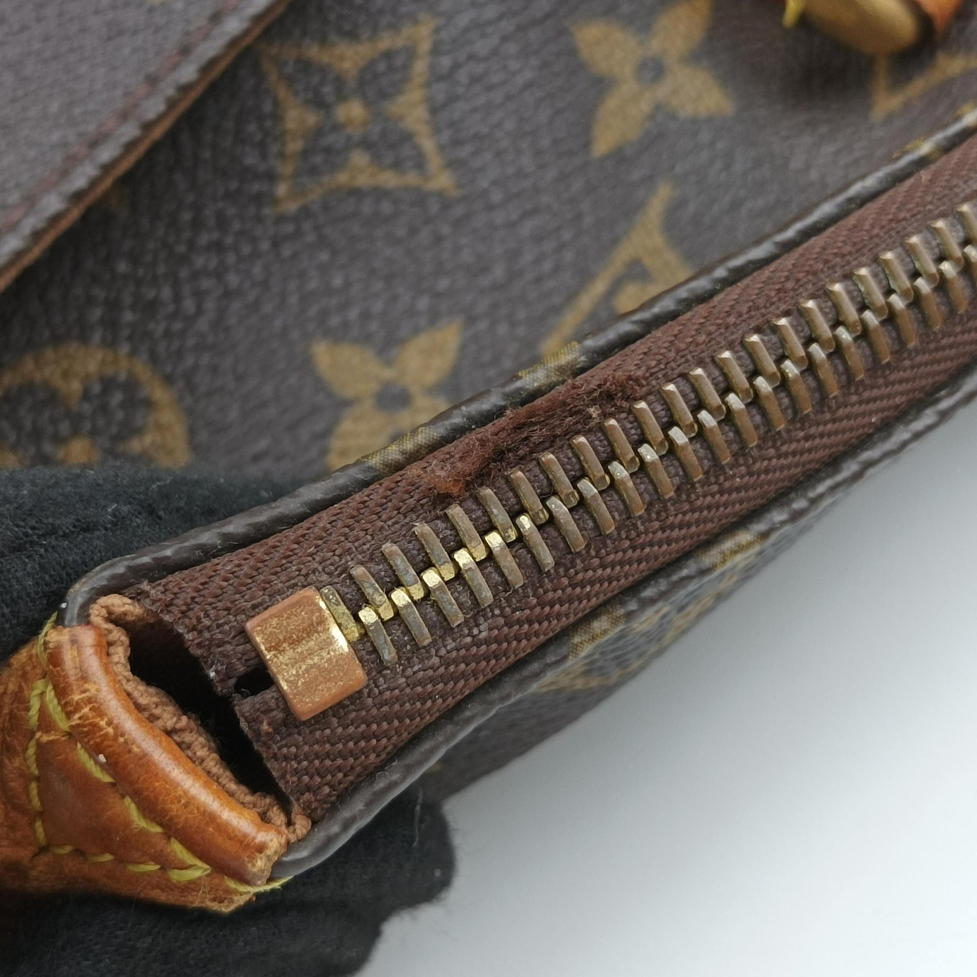 Pre-owned Louis Vuitton TOTALLY MM brown Monogram Canvas M56689 shoulderbag | stylenewstar