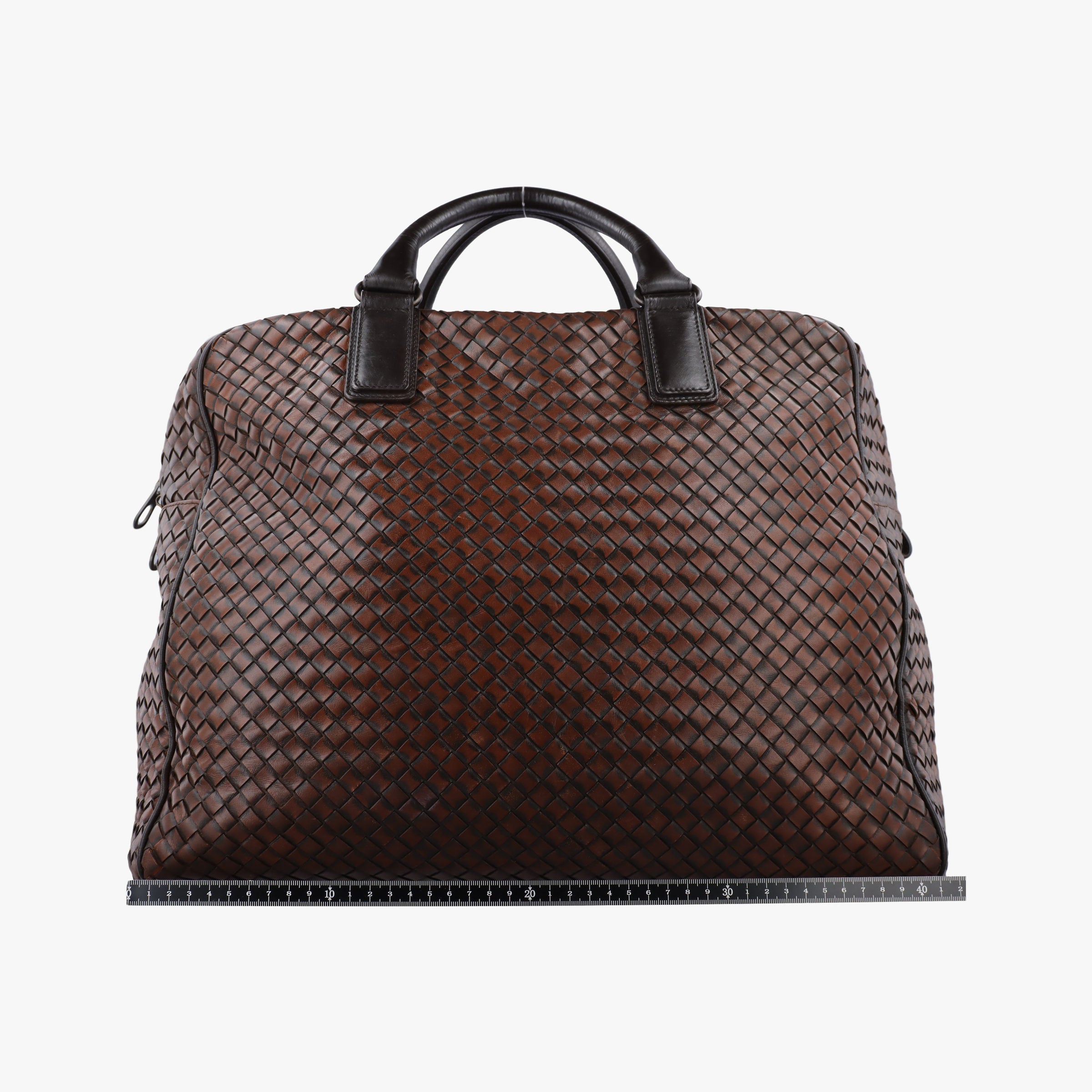 Pre-owned Bottega Veneta Intrecciato Brown lambskin  handbag | stylenewstar