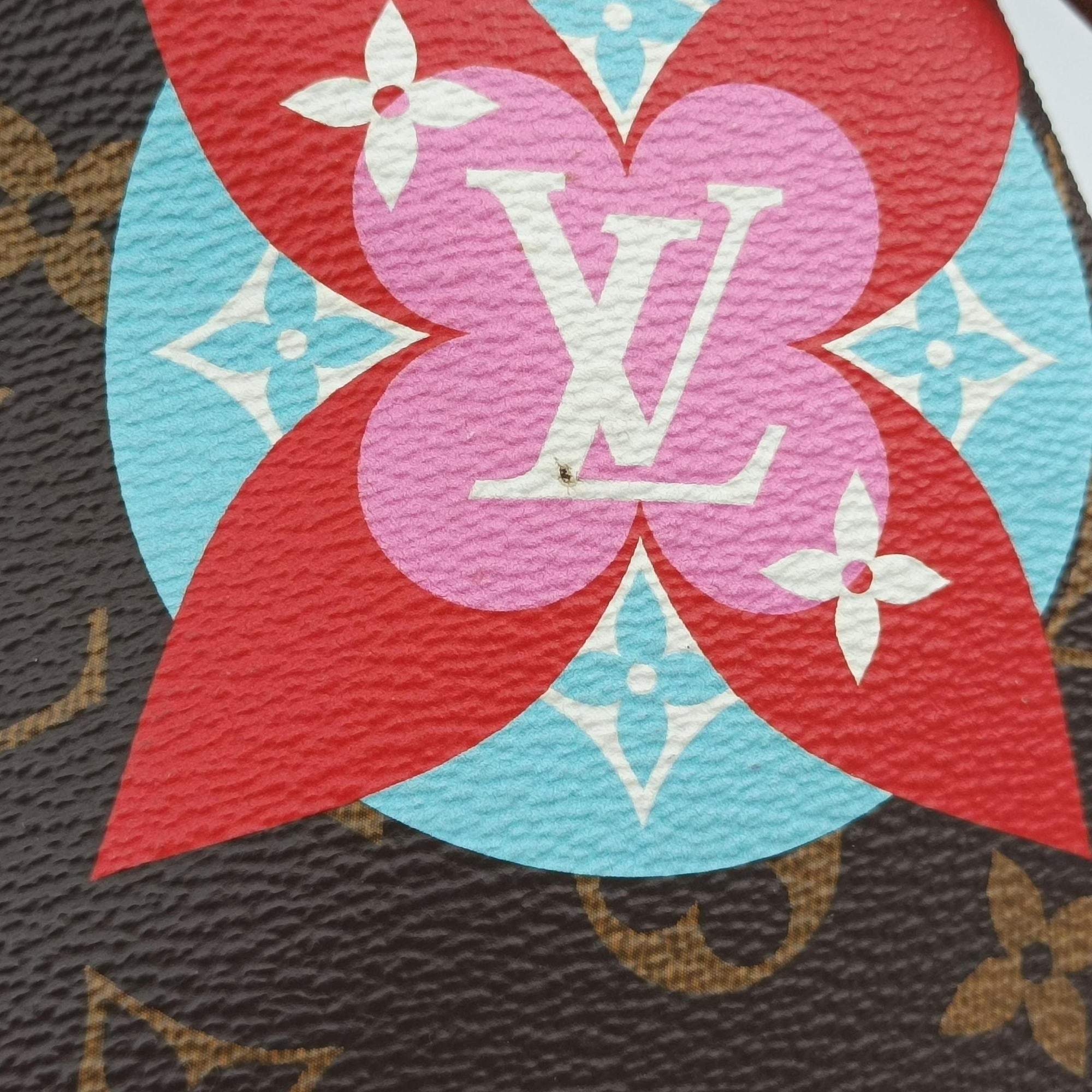 Pre-owned Louis Vuitton Neverfull MM brown×multi Monogram Canvas M43988 shoulderbag | stylenewstar