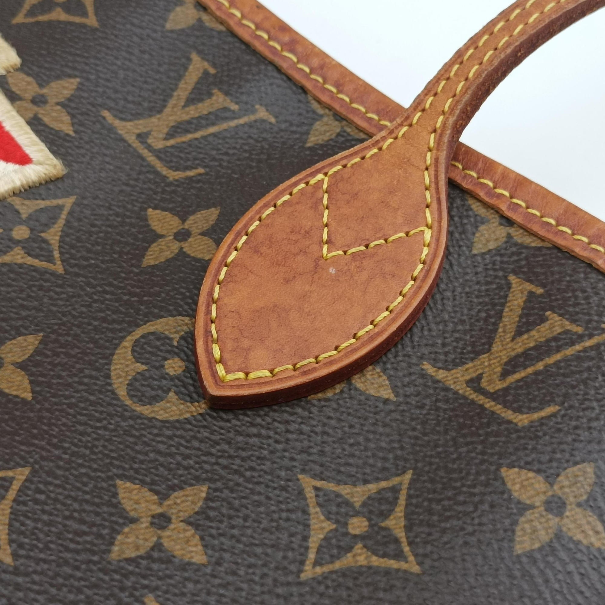 Pre-owned Louis Vuitton Neverfull MM brown×multi Monogram Canvas M43988 shoulderbag | stylenewstar