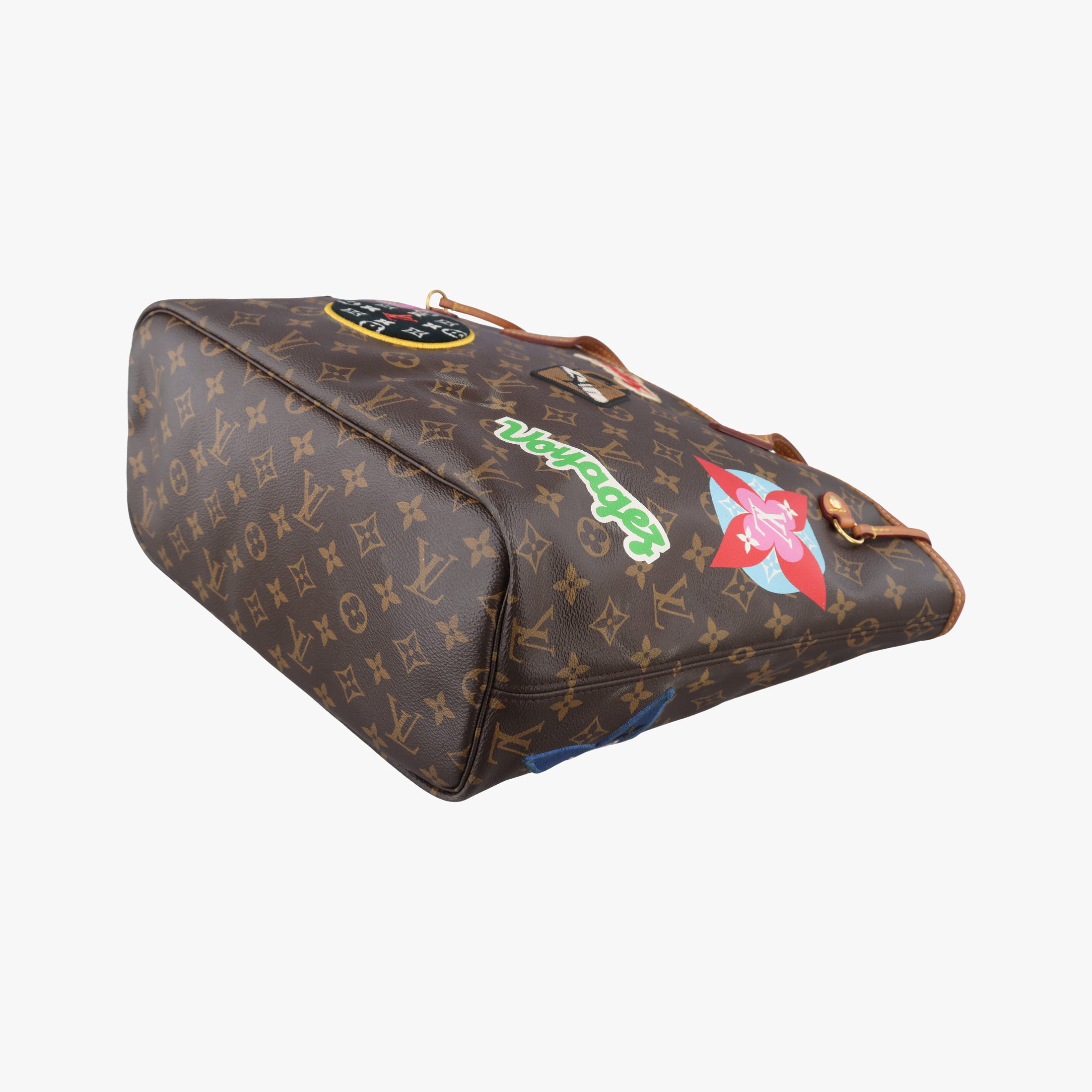 Pre-owned Louis Vuitton Neverfull MM brown×multi Monogram Canvas M43988 shoulderbag | stylenewstar