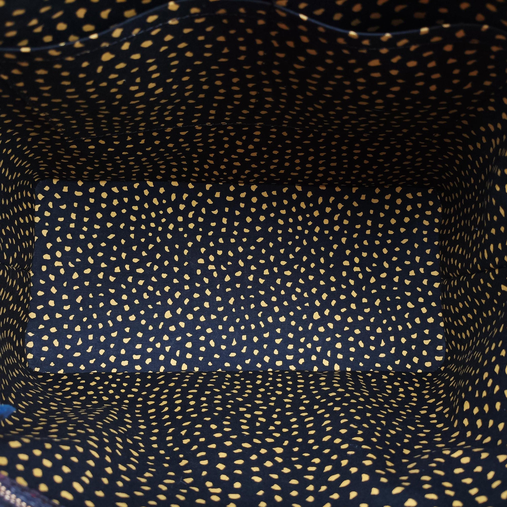 Pre-owned Louis Vuitton Dot Infinity Lockit MM Yayoi Kusama Jaune×Black Vernis M91398 handbag | stylenewstar