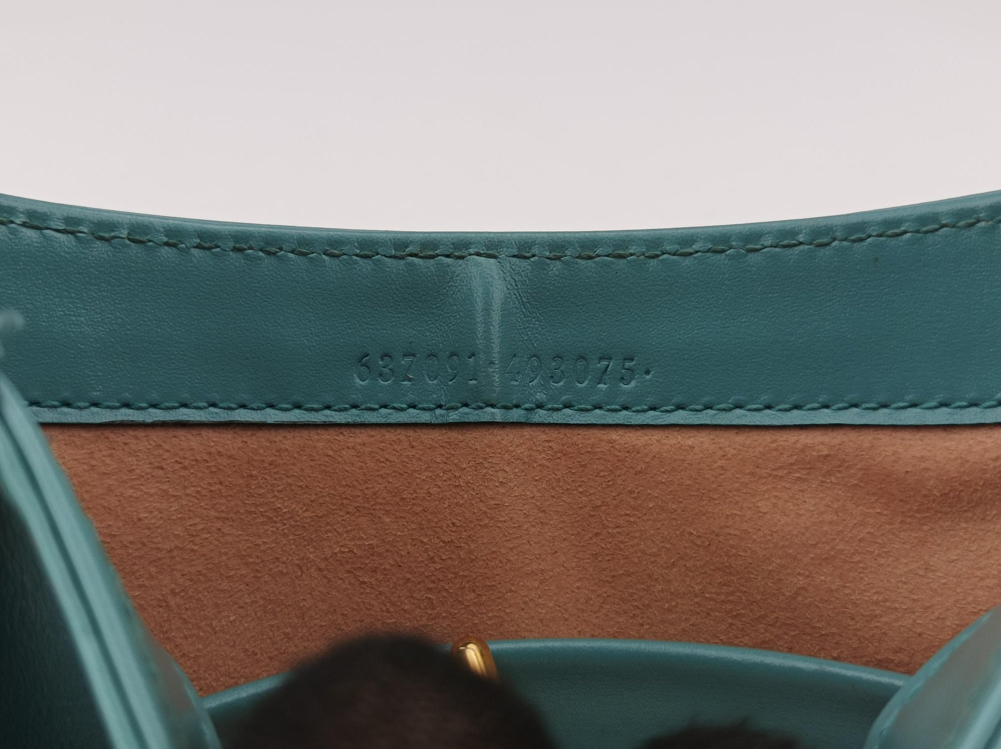 Vintage Gucci JACKIE 1961 Blue Leather 637091 shoulderbag | stylenewstar
