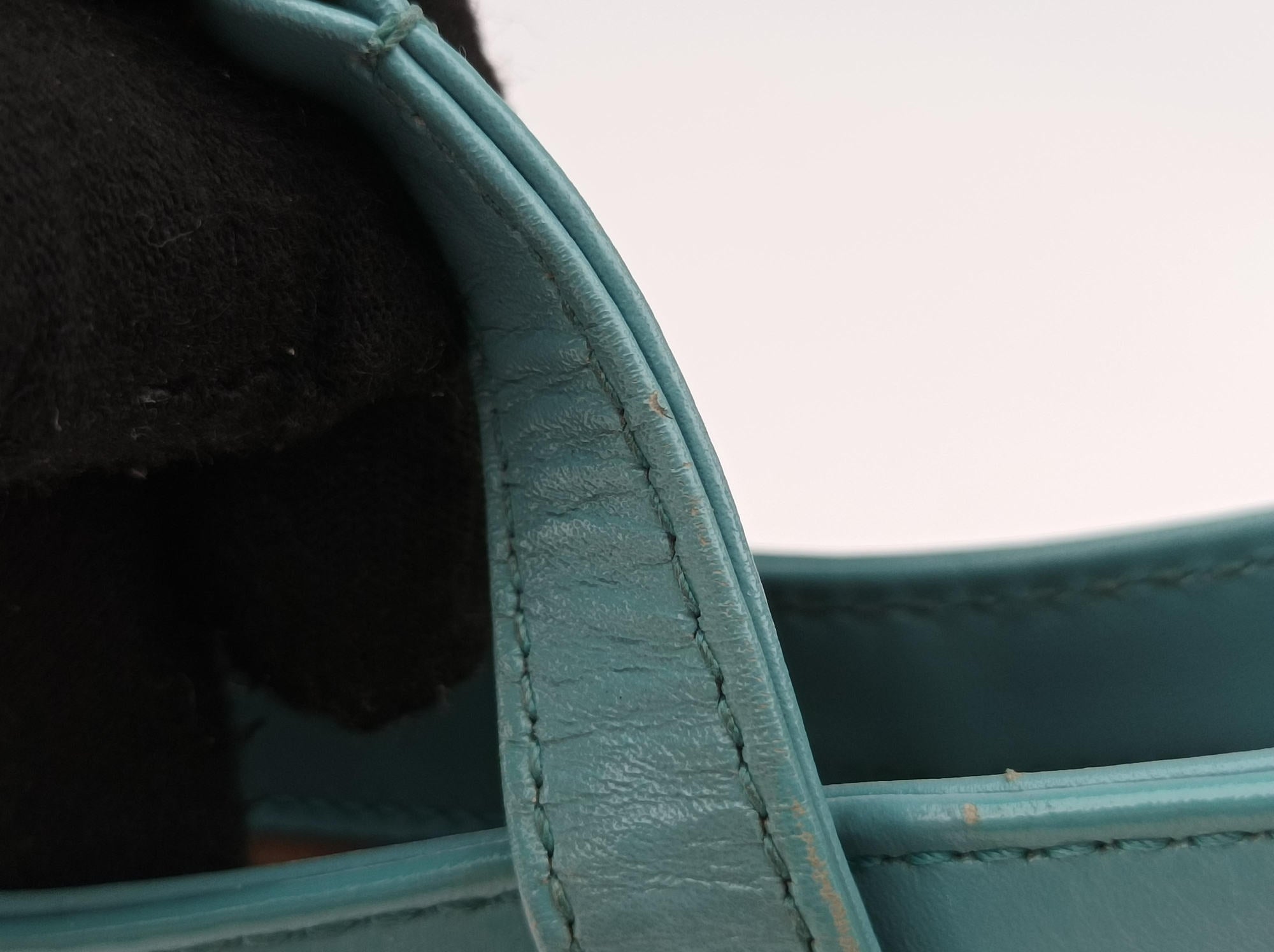 Vintage Gucci JACKIE 1961 Blue Leather 637091 shoulderbag | stylenewstar