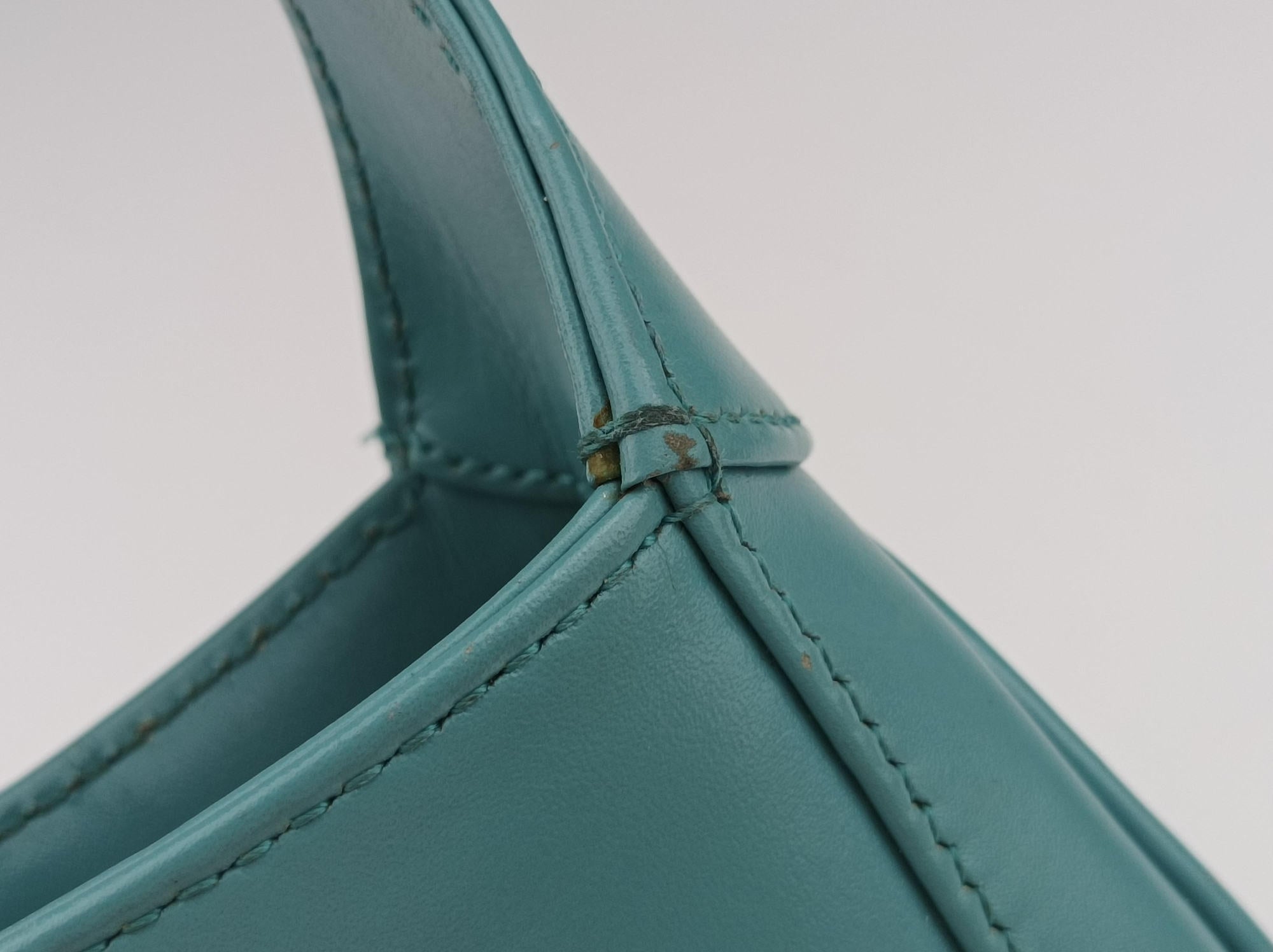 Vintage Gucci JACKIE 1961 Blue Leather 637091 shoulderbag | stylenewstar