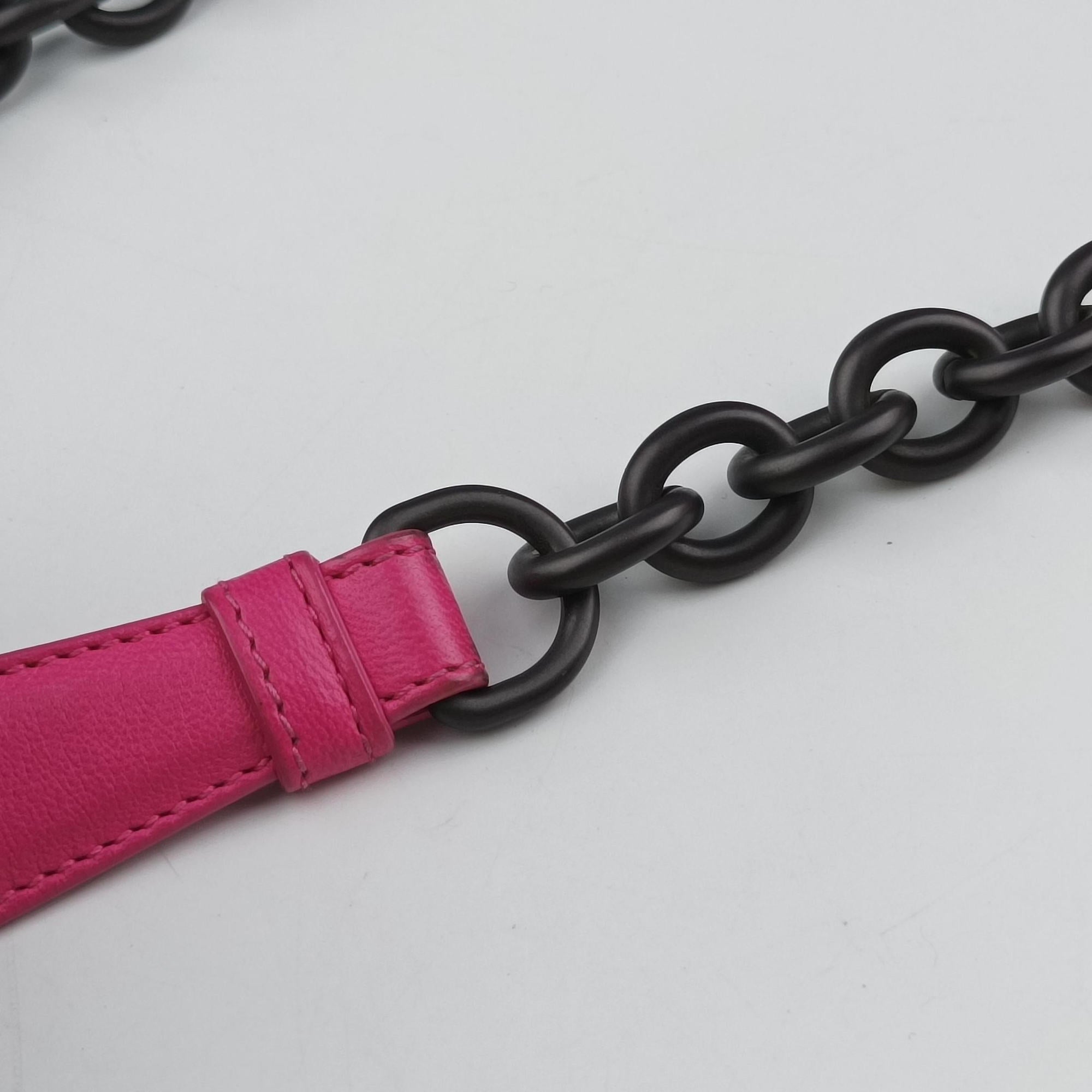 Vintage Bottega Veneta Intrecciato Olimpia Pink lambskin  shoulderbag | stylenewstar