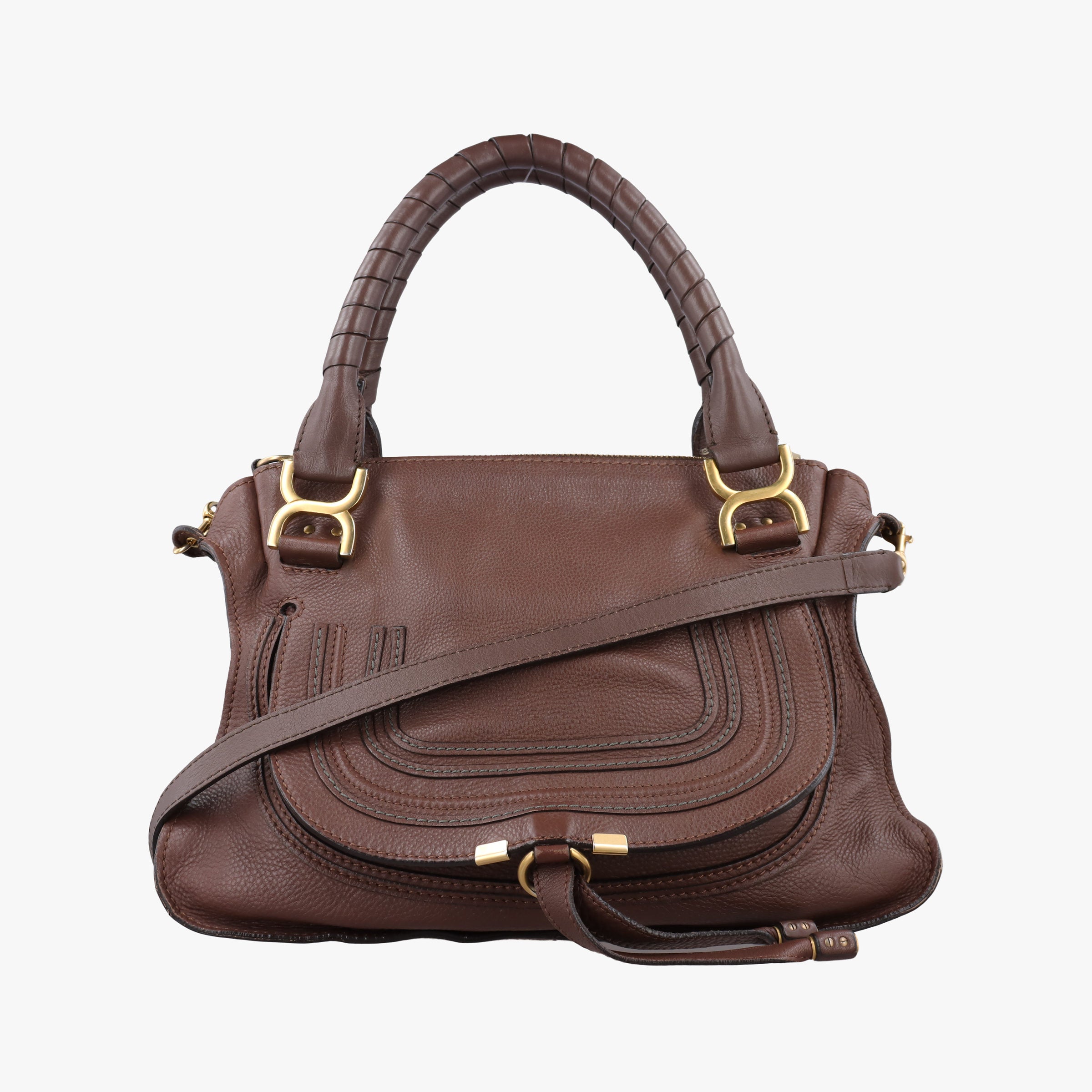 Vintage Chloe Mercy Brown Leather  shoulderbag | stylenewstar
