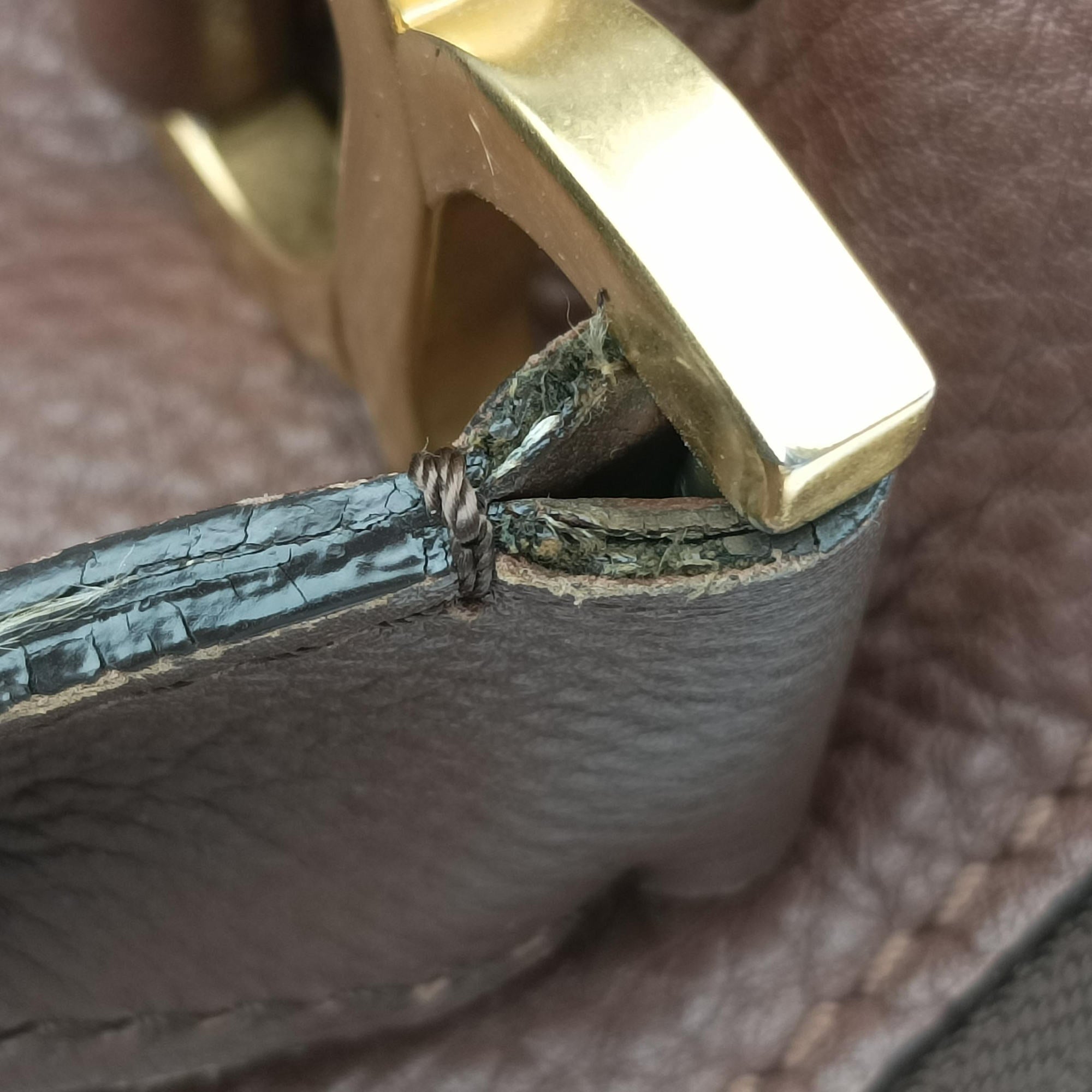 Vintage Chloe Mercy Brown Leather  shoulderbag | stylenewstar