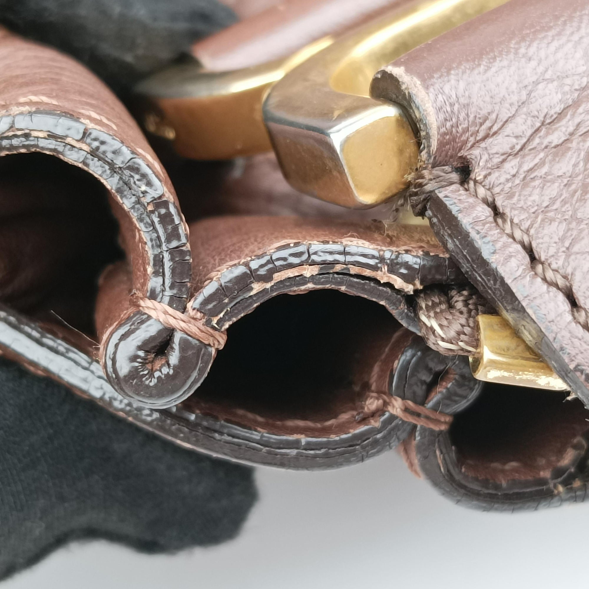 Vintage Chloe Mercy Brown Leather  shoulderbag | stylenewstar