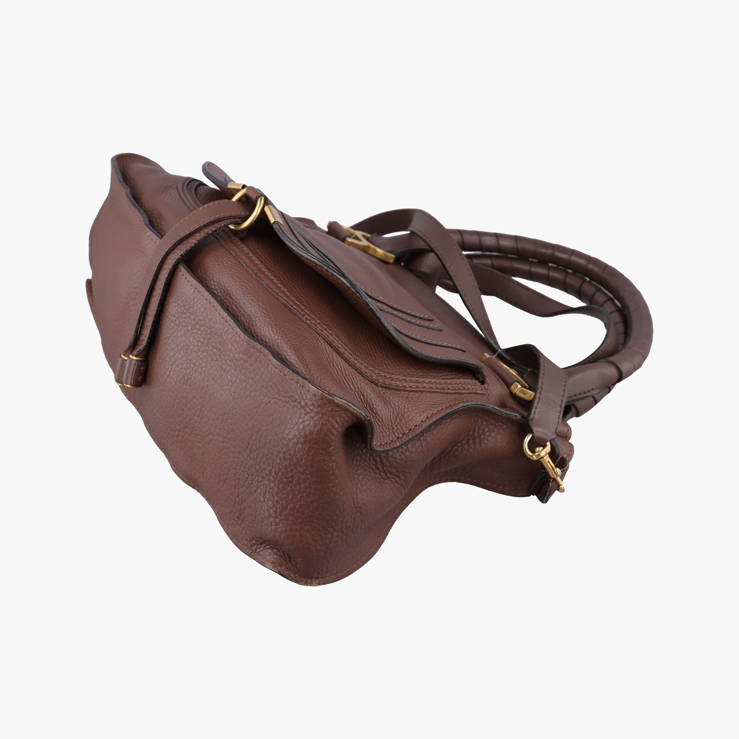 Vintage Chloe Mercy Brown Leather  shoulderbag | stylenewstar