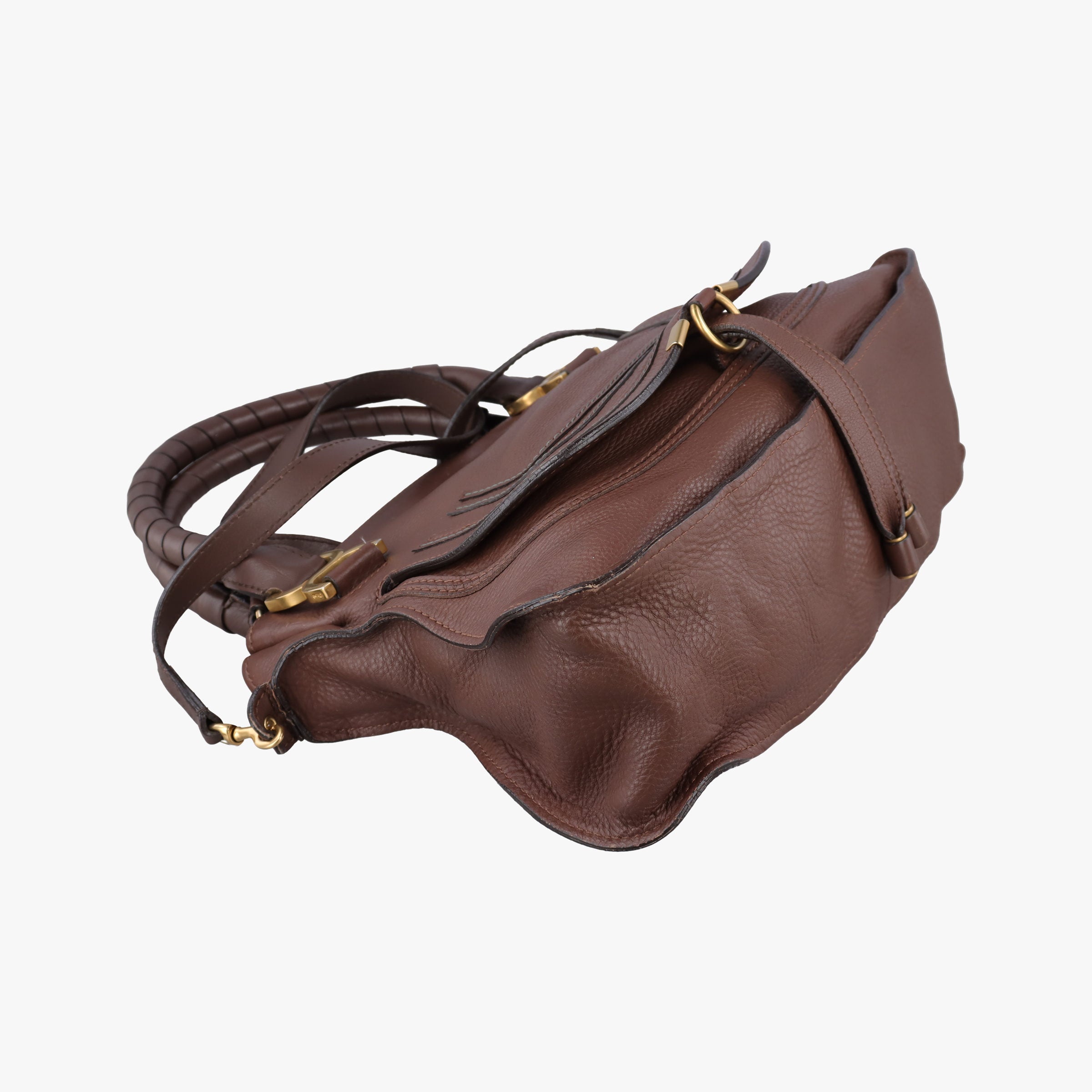 Vintage Chloe Mercy Brown Leather  shoulderbag | stylenewstar
