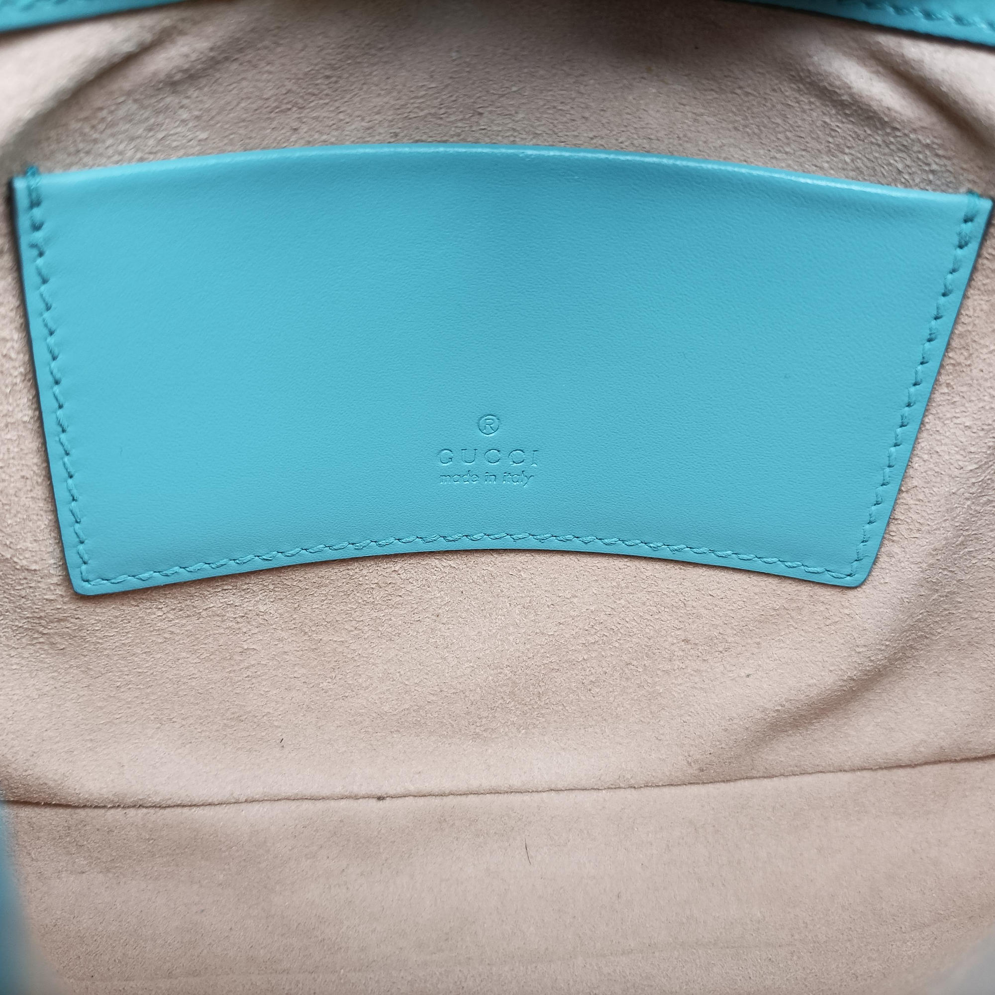 Vintage Gucci JACKIE 1961 Blue Leather 637091 shoulderbag | stylenewstar
