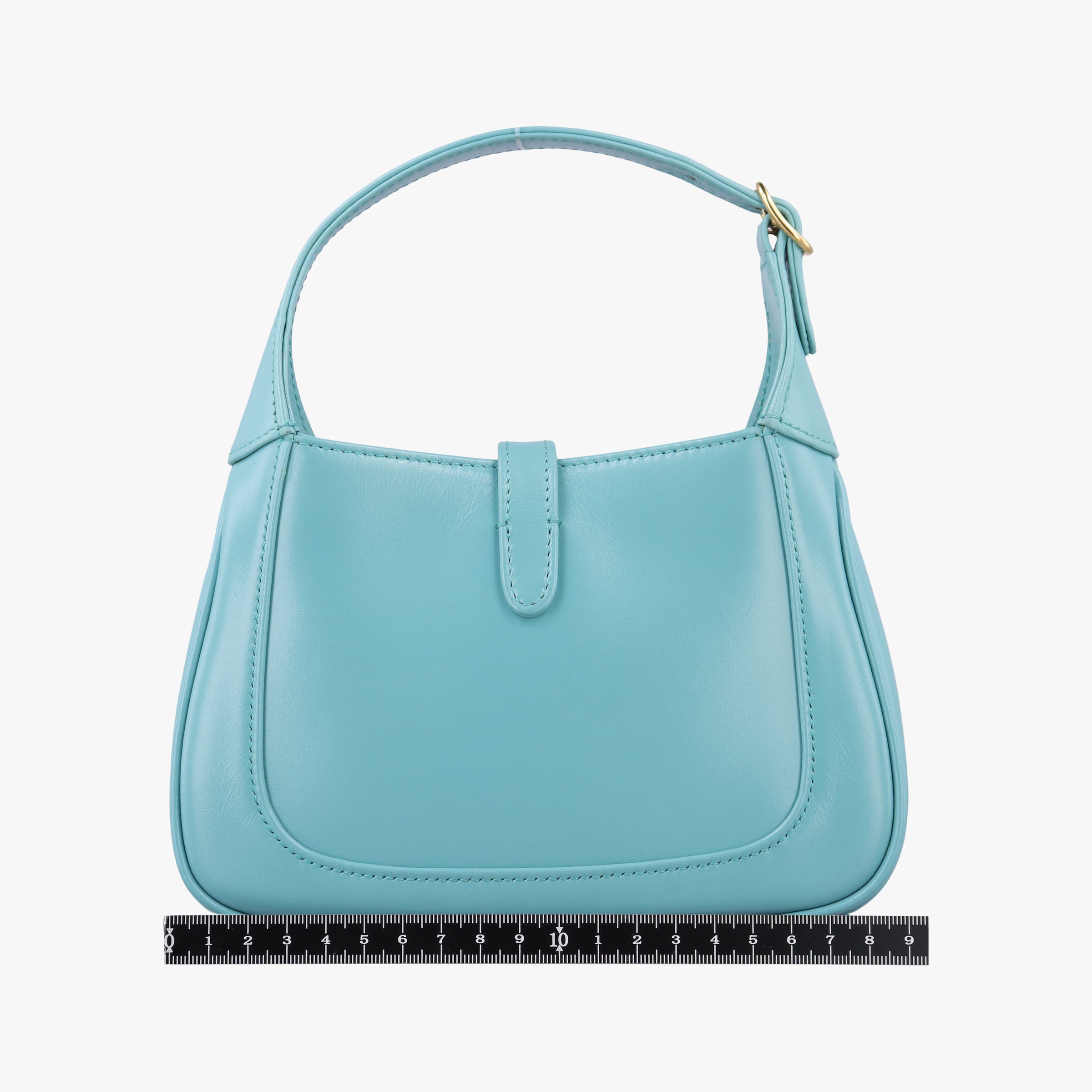Vintage Gucci JACKIE 1961 Blue Leather 637091 shoulderbag | stylenewstar
