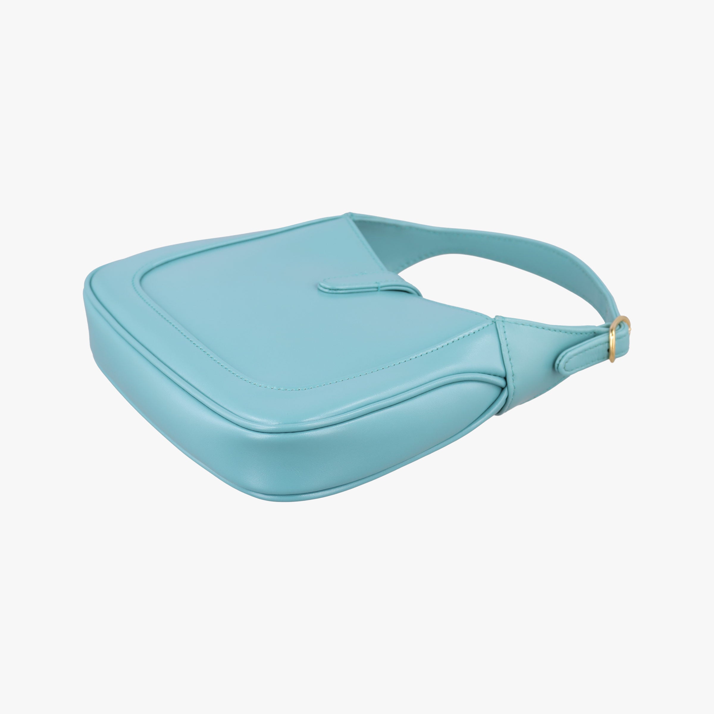 Vintage Gucci JACKIE 1961 Blue Leather 637091 shoulderbag | stylenewstar