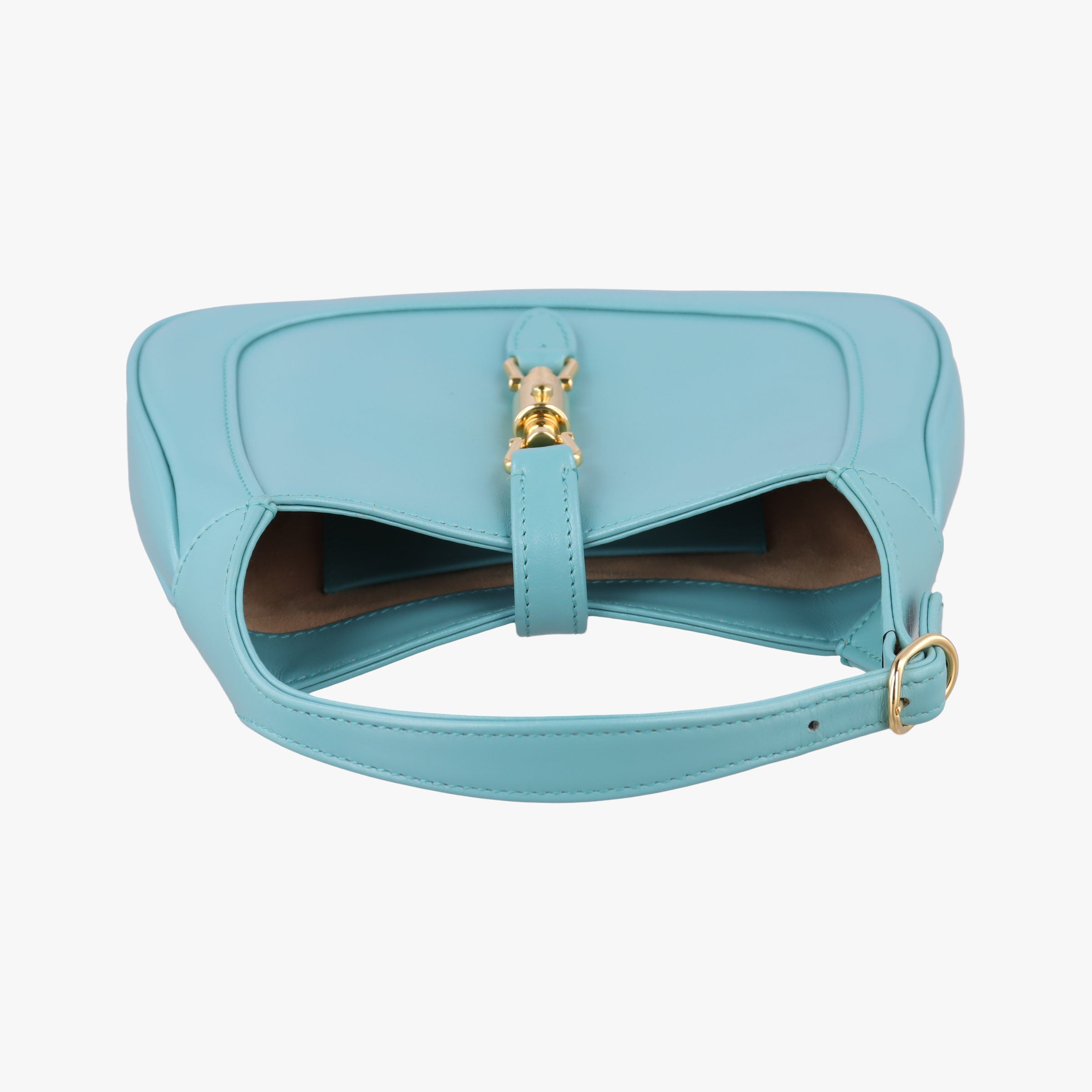 Vintage Gucci JACKIE 1961 Blue Leather 637091 shoulderbag | stylenewstar