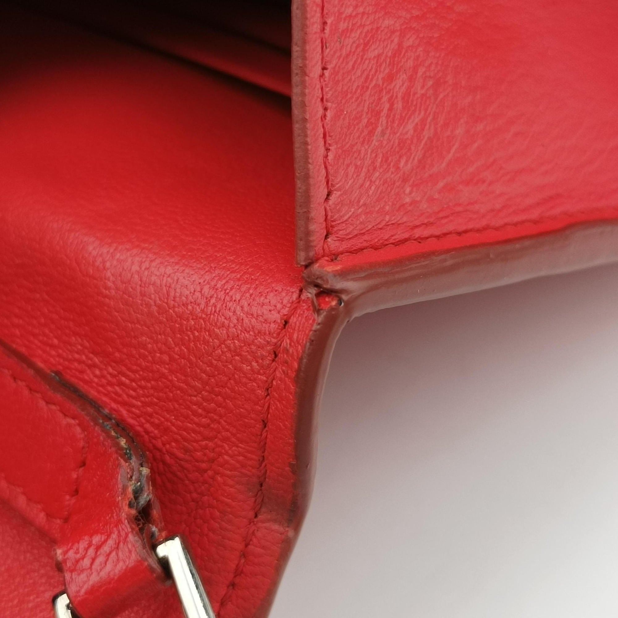 Pre-owned Givenchy Star Animation Red Leather  shoulderbag | stylenewstar