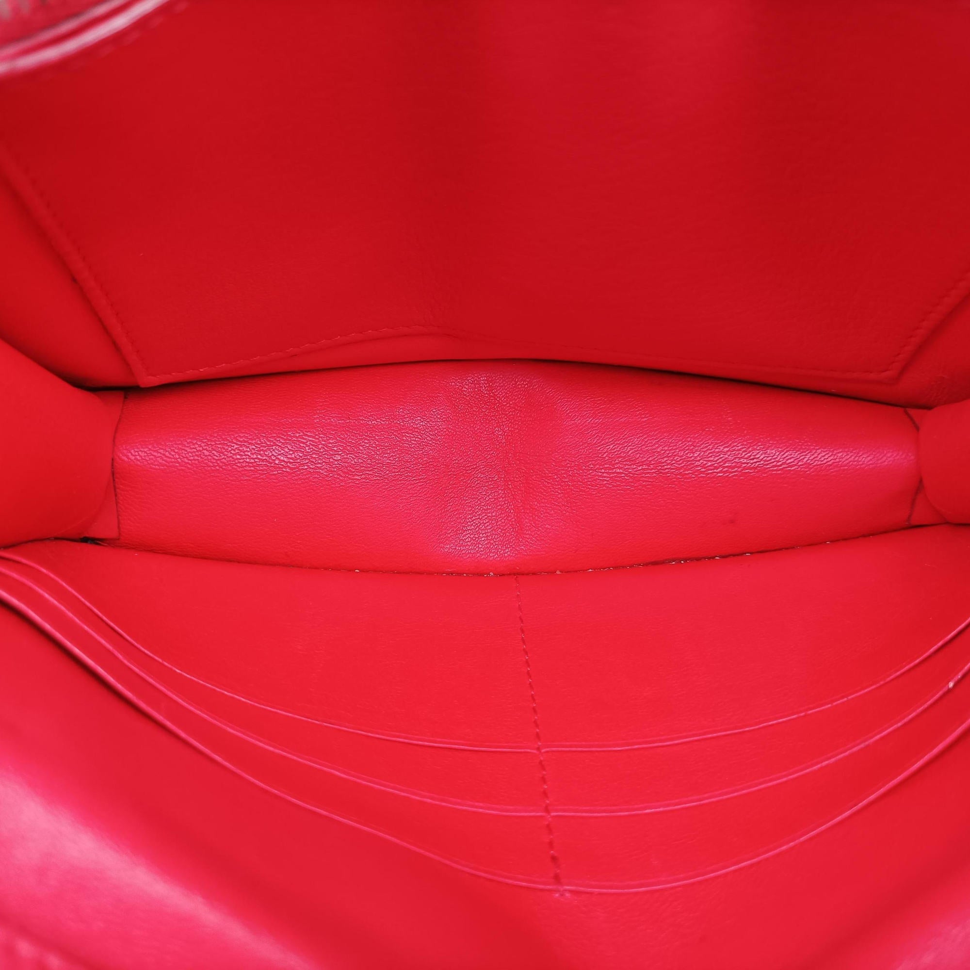 Pre-owned Givenchy Star Animation Red Leather  shoulderbag | stylenewstar