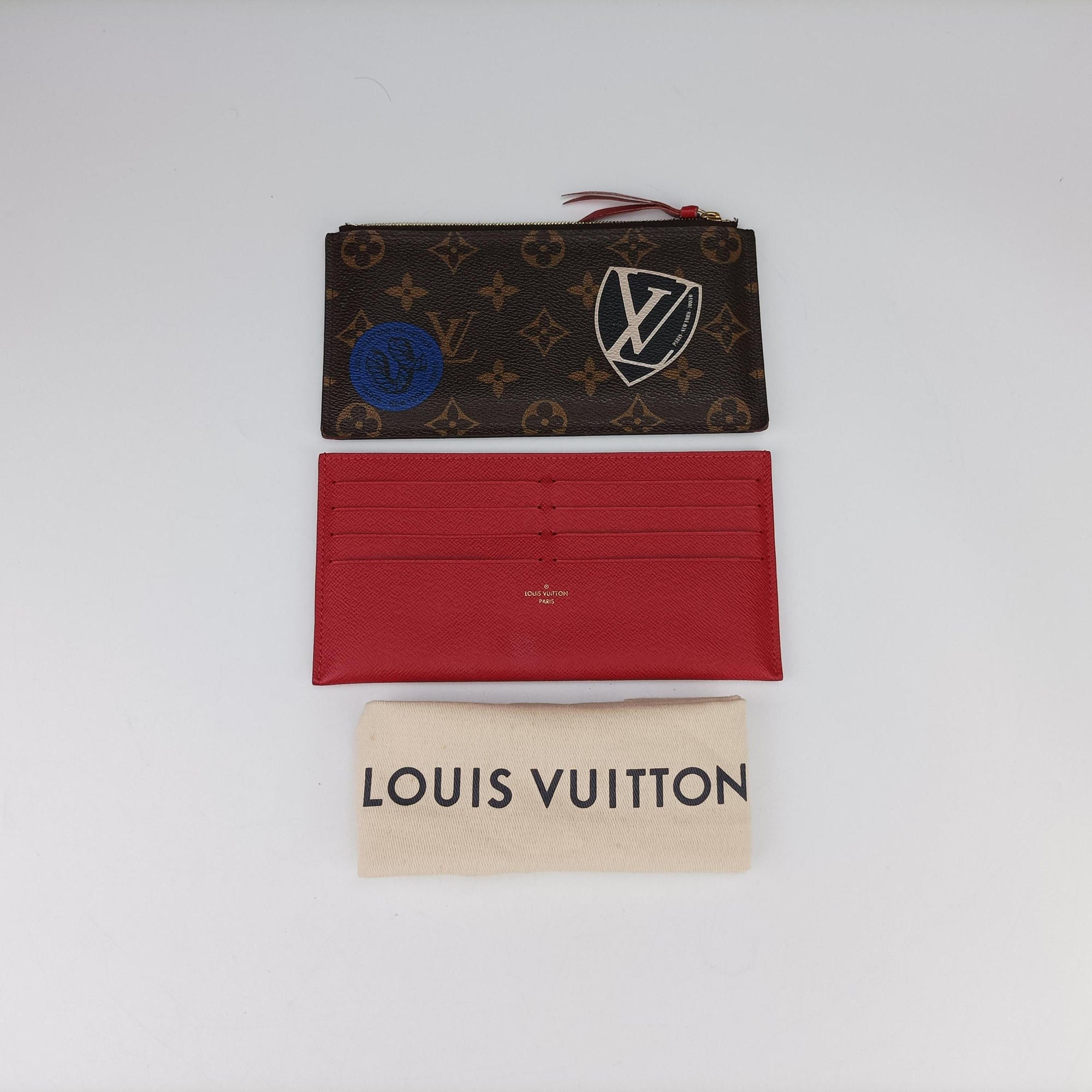 Pre-owned Louis Vuitton Felicie Pochette Brown×Multicolor Monogram Canvas M62145 shoulderbag | stylenewstar