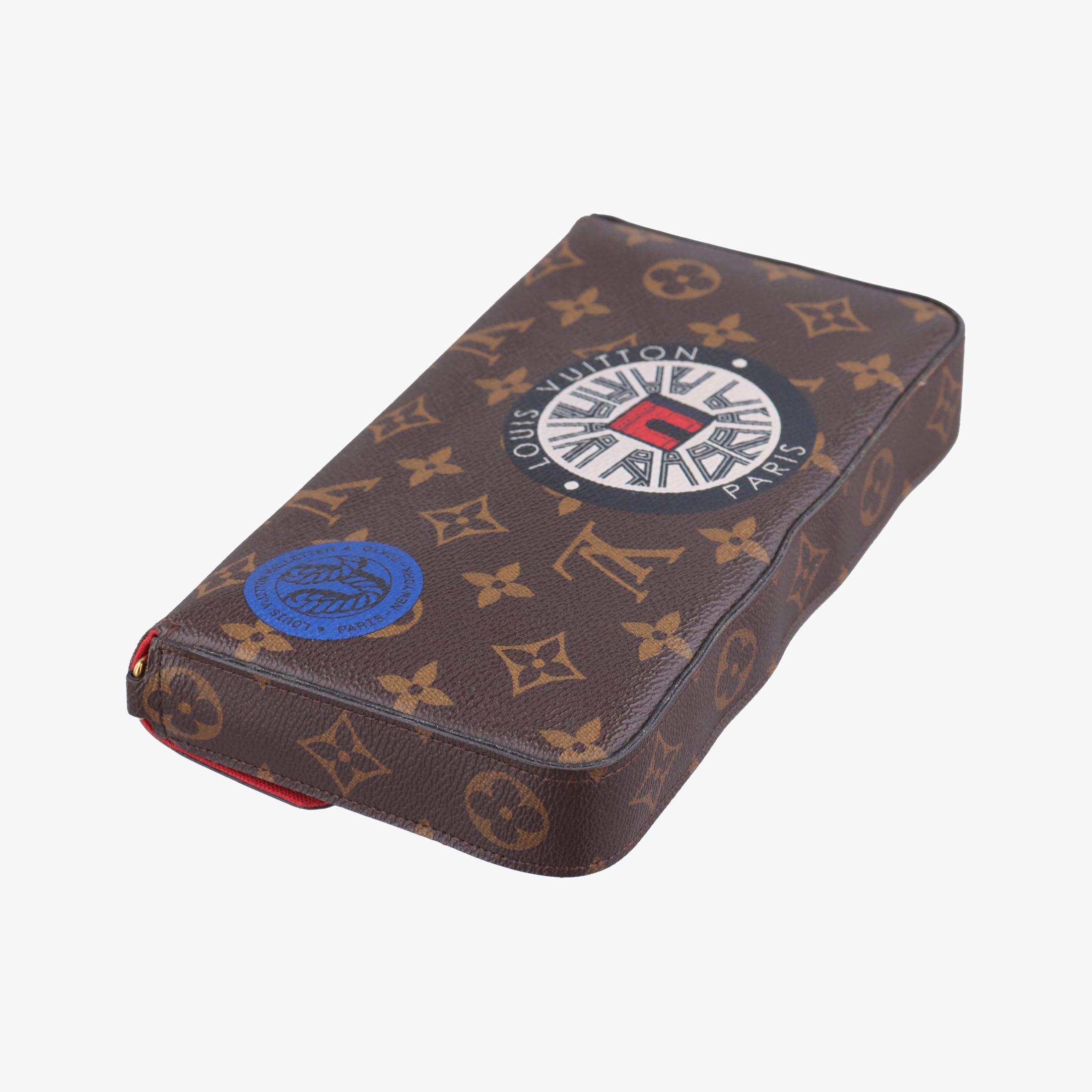 Pre-owned Louis Vuitton Felicie Pochette Brown×Multicolor Monogram Canvas M62145 shoulderbag | stylenewstar
