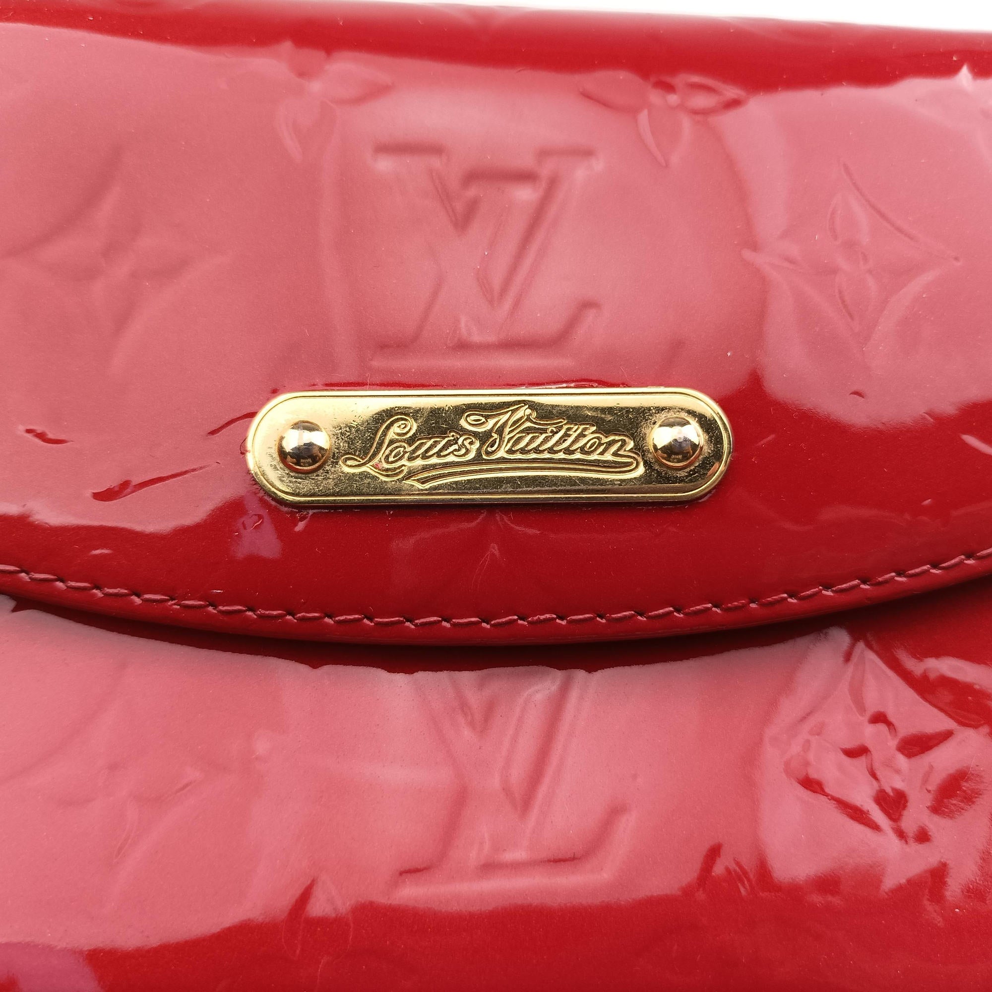 Pre-owned Louis Vuitton Belle Air Pomme d'Amour Vernis M93614 shoulderbag | stylenewstar