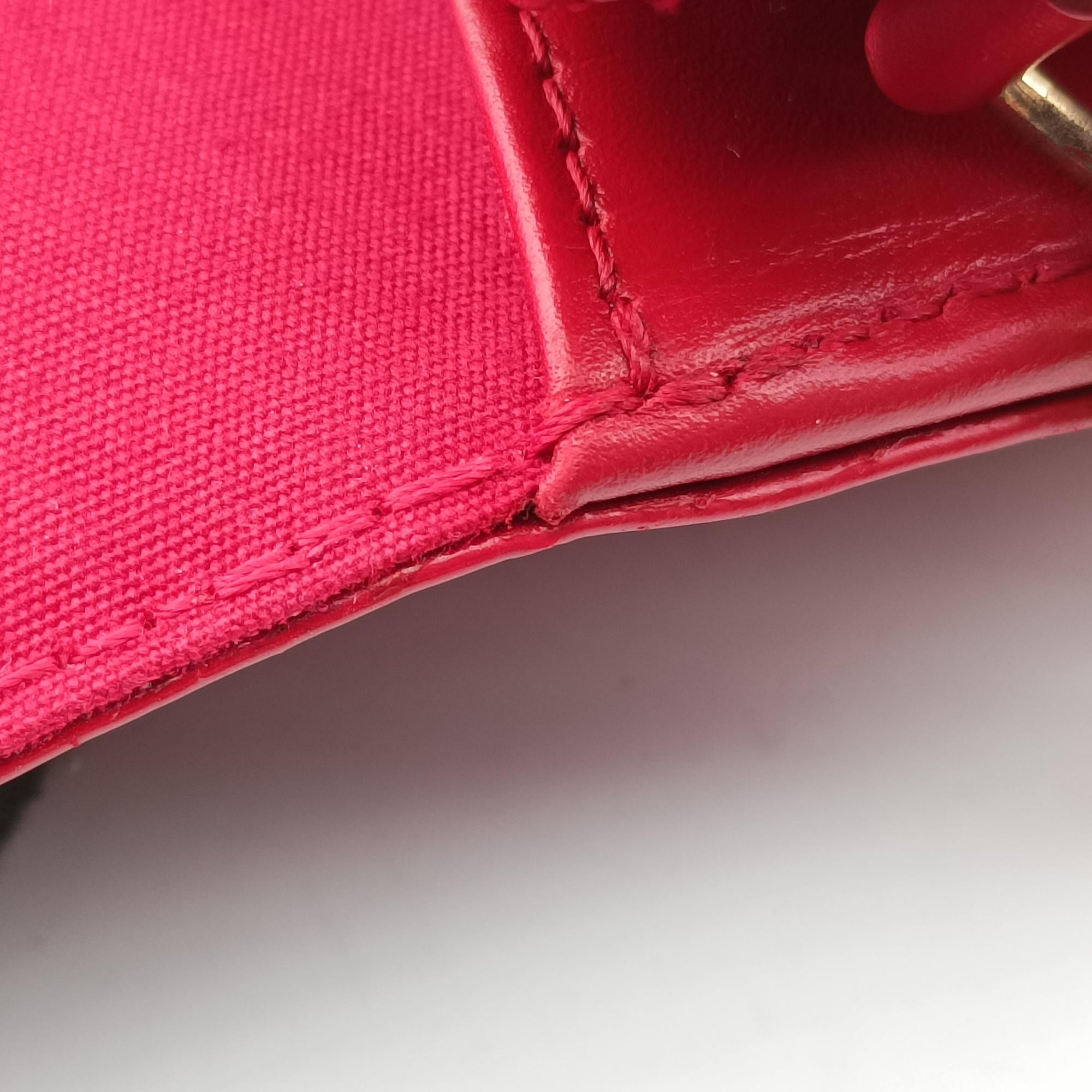 Pre-owned Louis Vuitton Belle Air Pomme d'Amour Vernis M93614 shoulderbag | stylenewstar