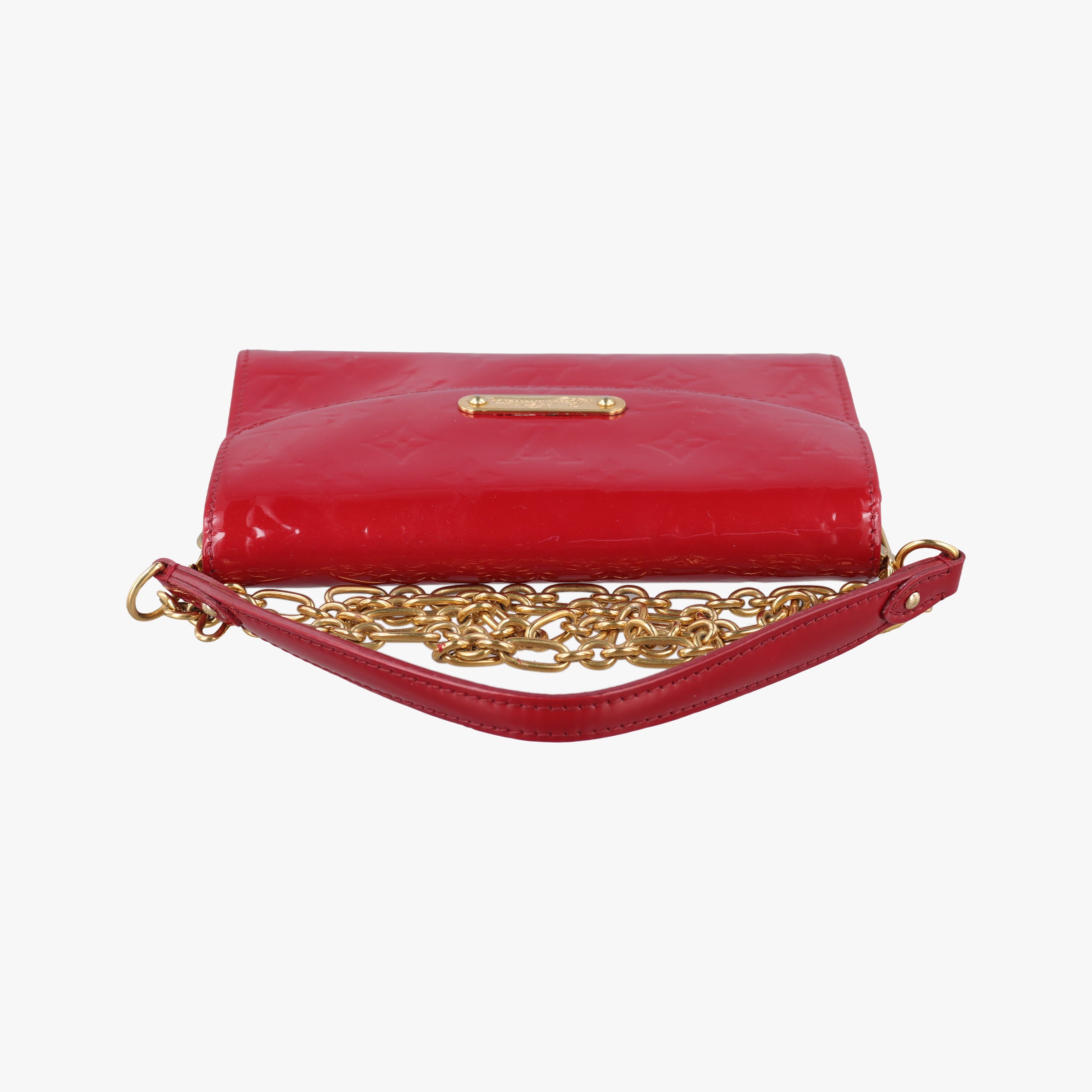 Pre-owned Louis Vuitton Belle Air Pomme d'Amour Vernis M93614 shoulderbag | stylenewstar