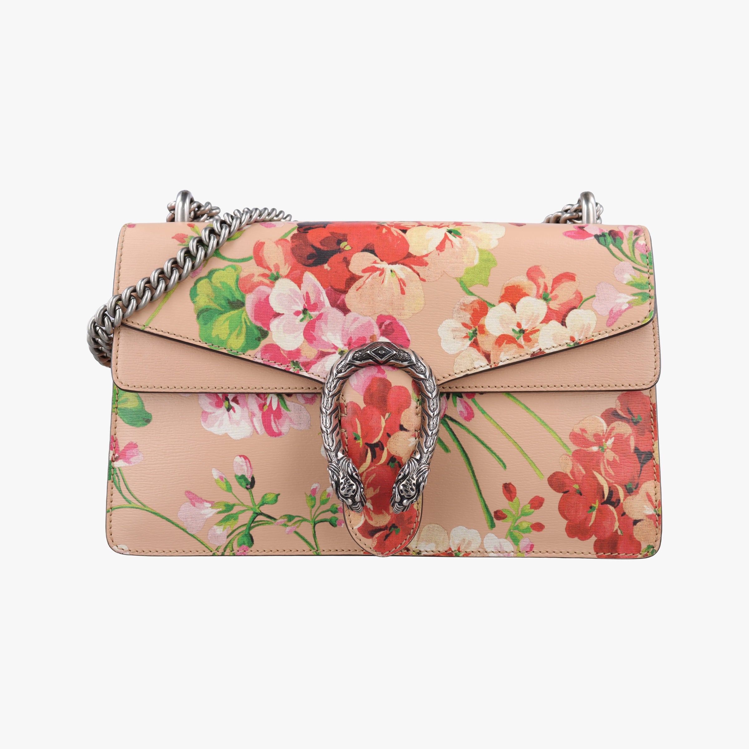 Pre-owned Gucci Dionysus Pink×multi Leather 400249 shoulderbag | stylenewstar