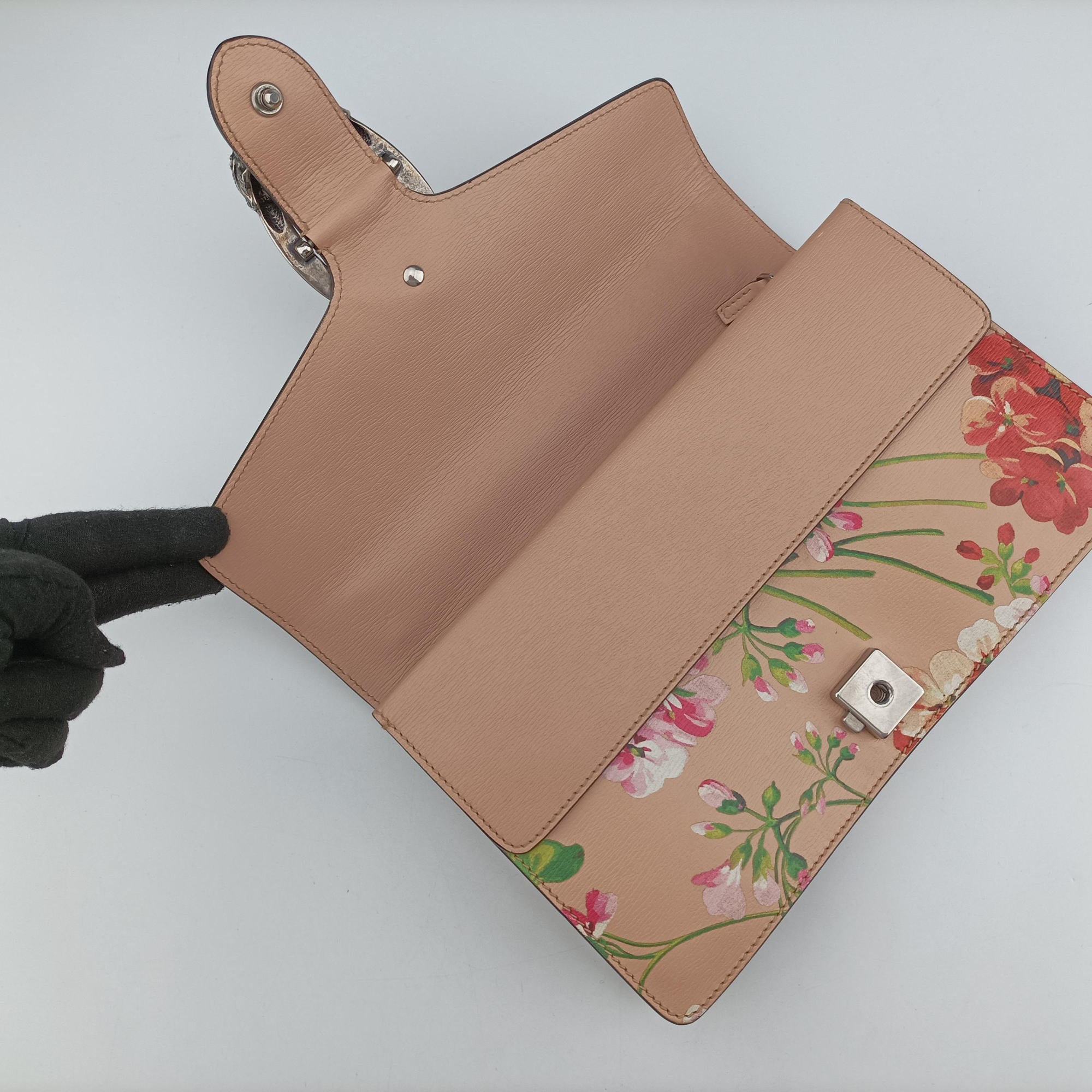Pre-owned Gucci Dionysus Pink×multi Leather 400249 shoulderbag | stylenewstar