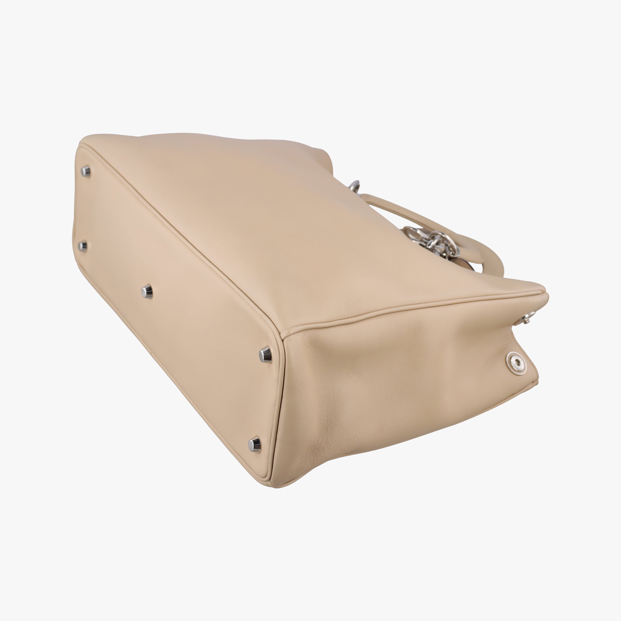 Vintage Christian Dior Diorissimo Beige Leather  shoulderbag | stylenewstar