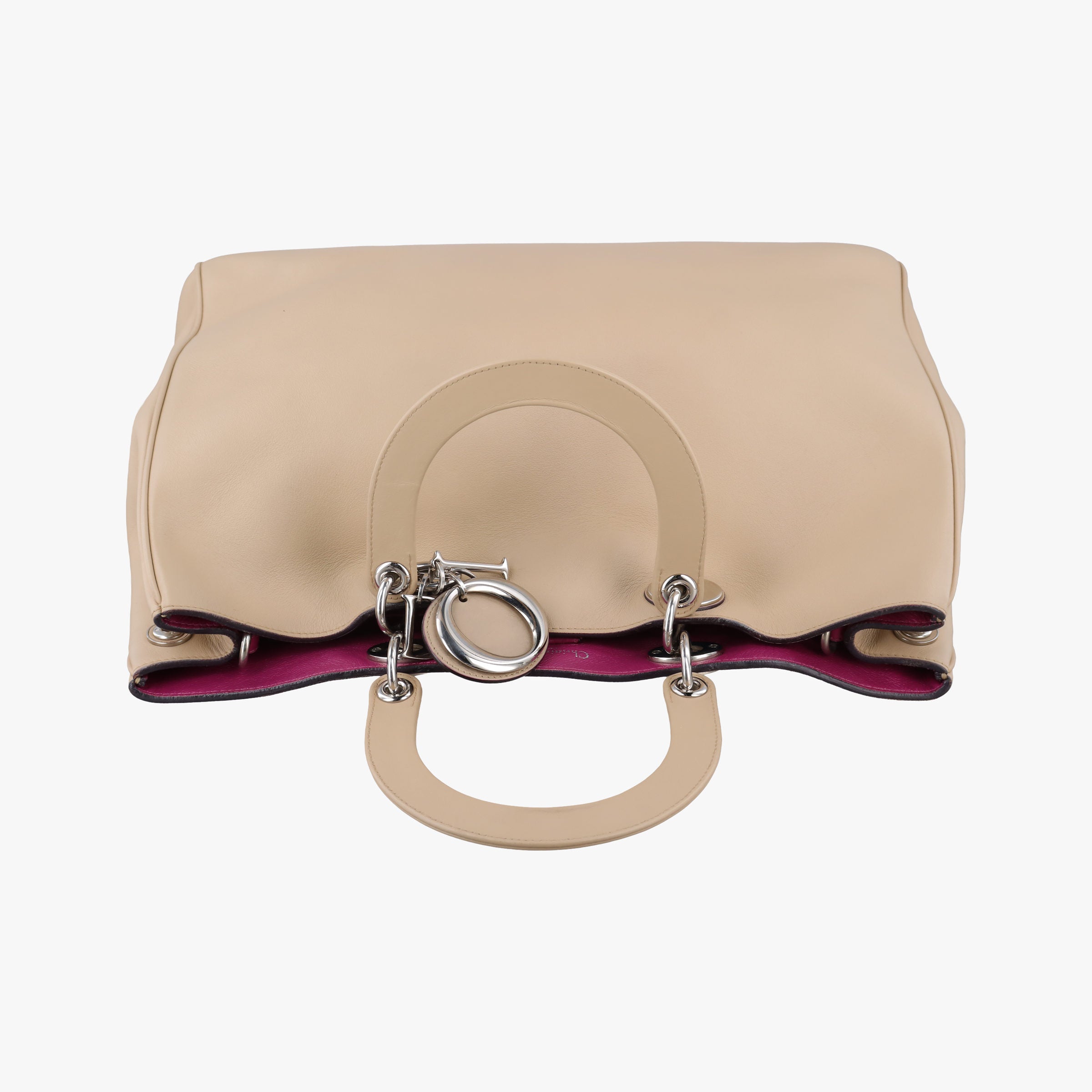 Vintage Christian Dior Diorissimo Beige Leather  shoulderbag | stylenewstar