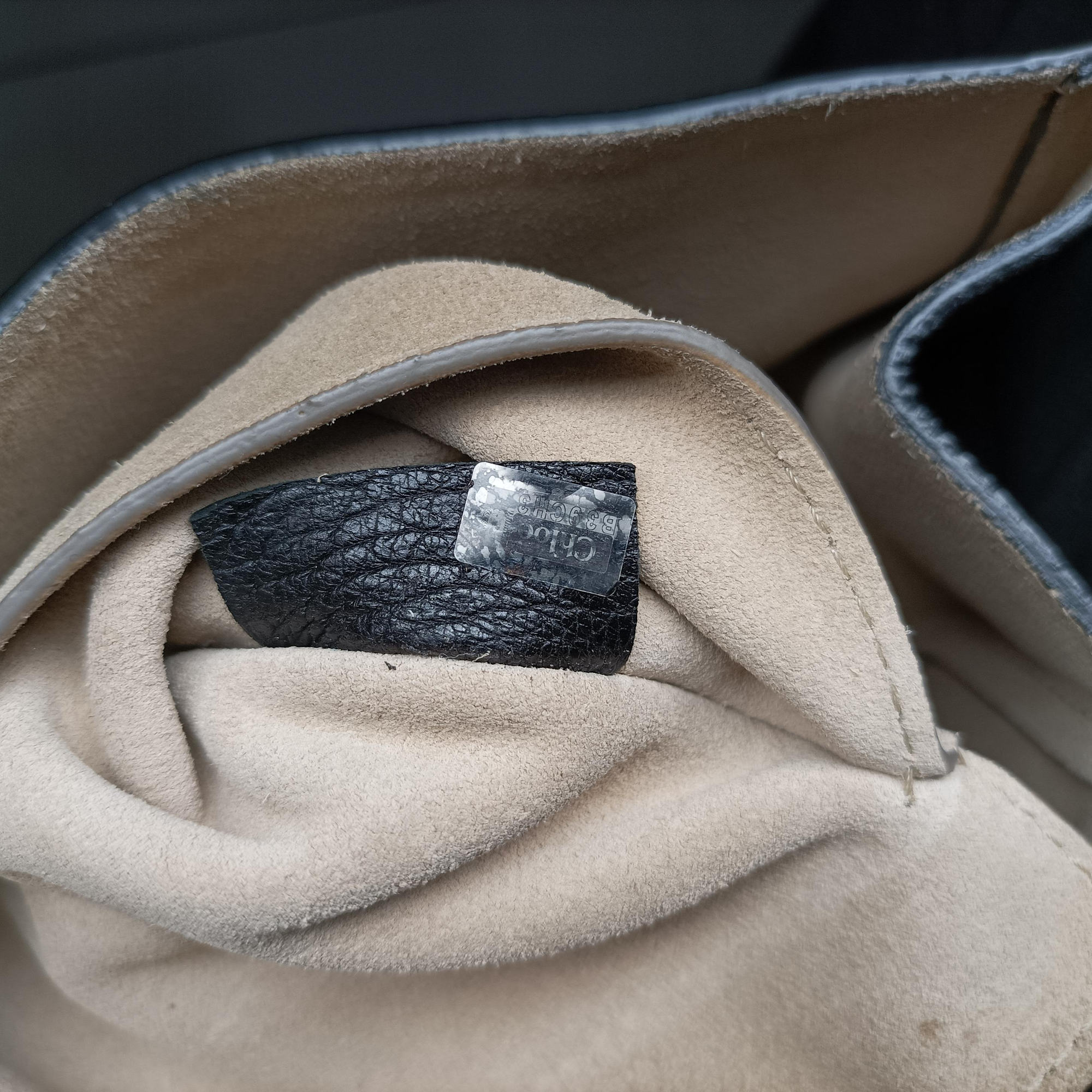 Pre-owned Chloe DREW Black Leather  shoulderbag | stylenewstar