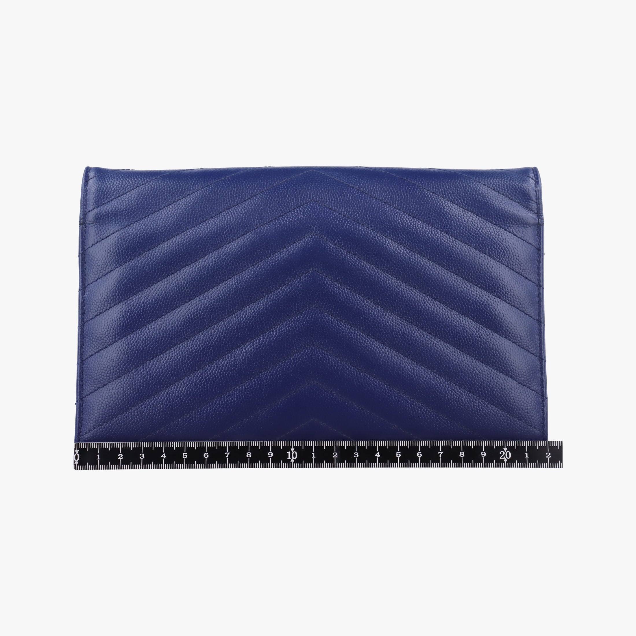 Vintage Yves Saint Laurent MONOGRAM Navy Caviar 377828 shoulderbag | stylenewstar
