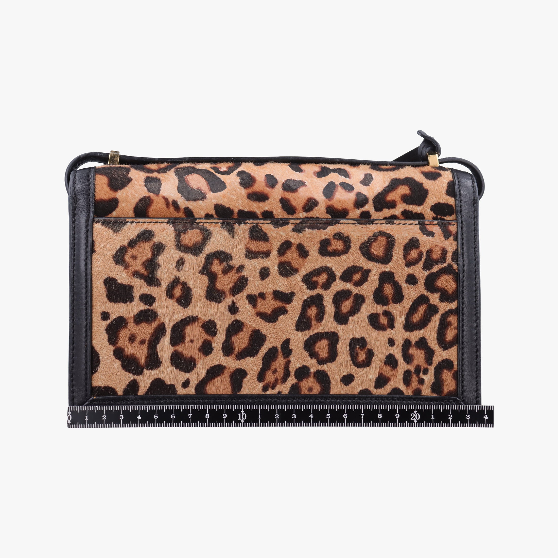 Pre-owned Loewe Barcelona Brown ponyhair×Calf  shoulderbag | stylenewstar