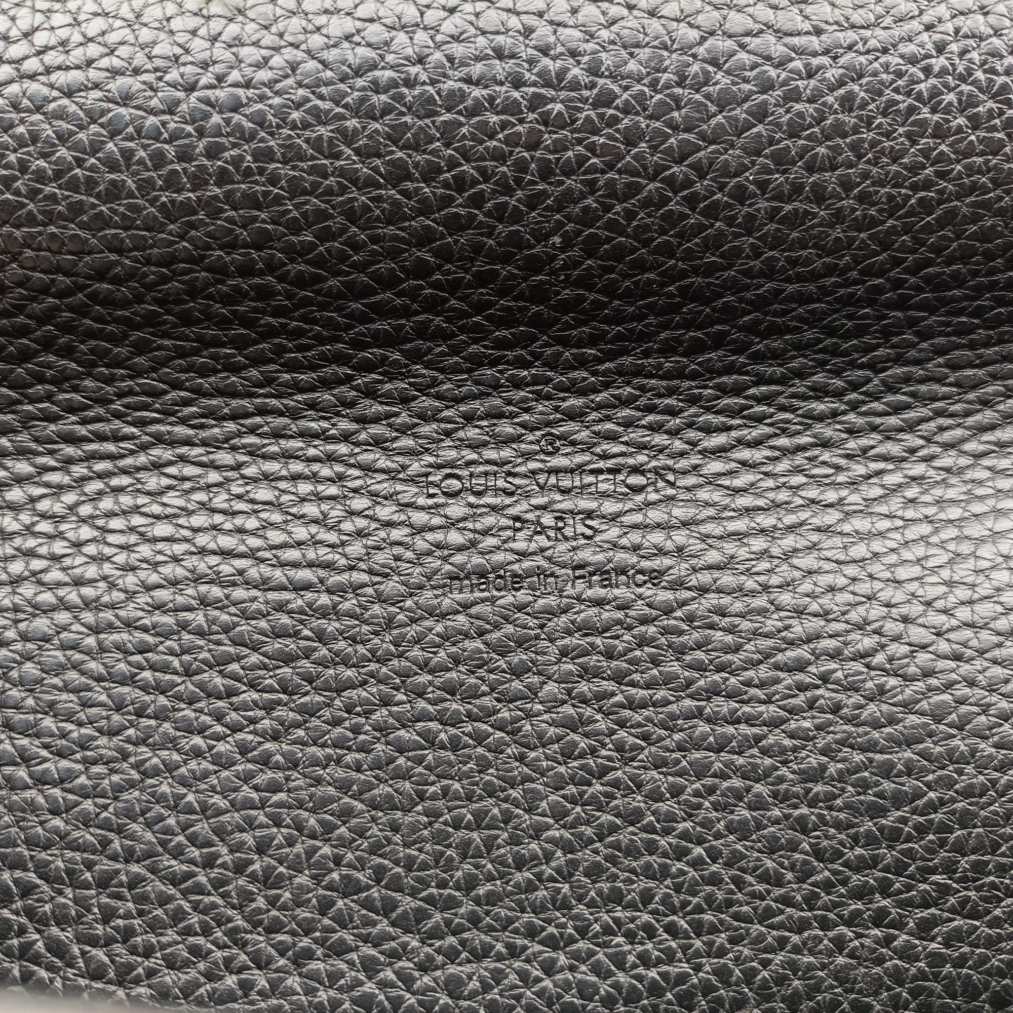 Pre-owned Louis Vuitton Marius ブラック Taurillon Leather M54015 shoulderbag | stylenewstar