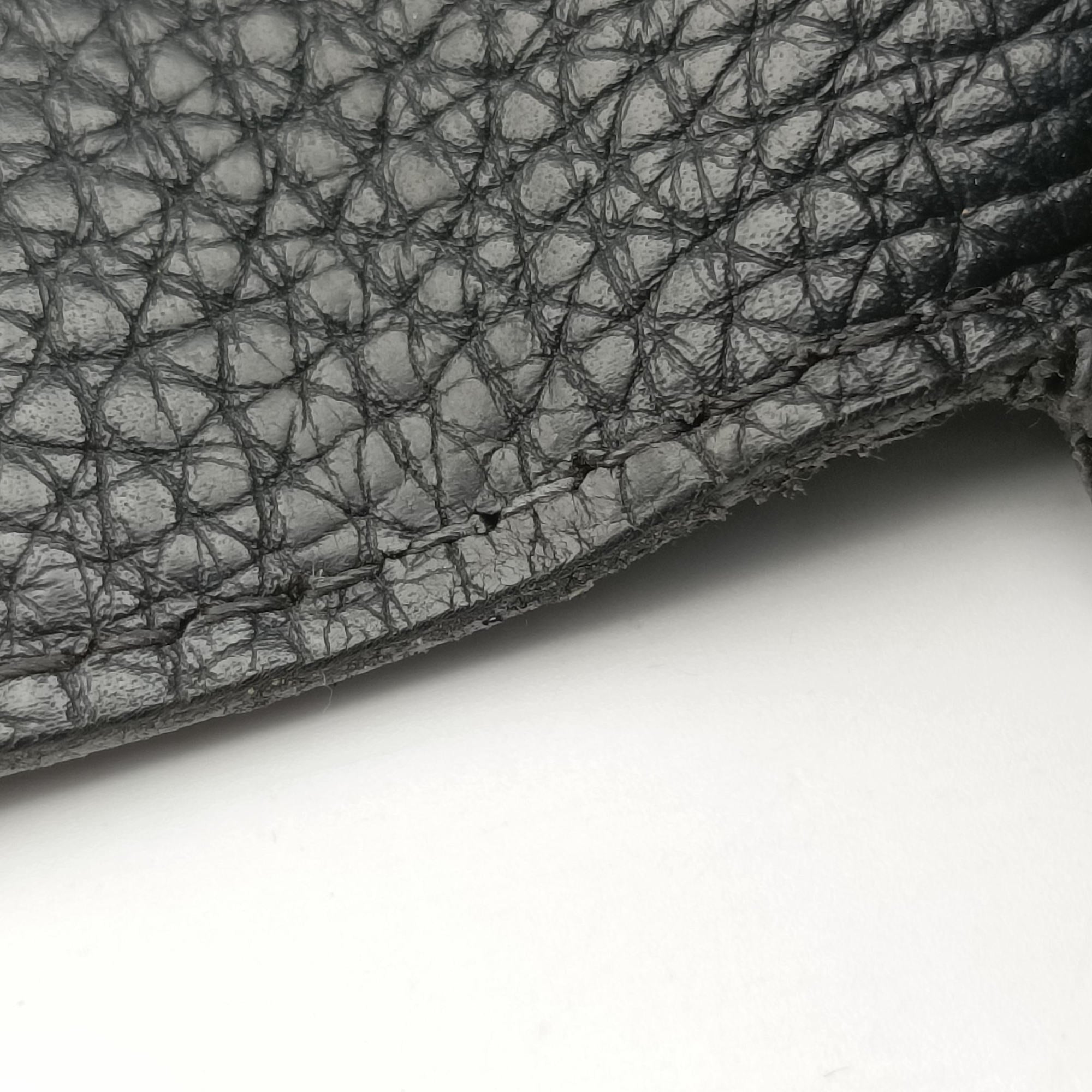 Pre-owned Louis Vuitton Marius ブラック Taurillon Leather M54015 shoulderbag | stylenewstar
